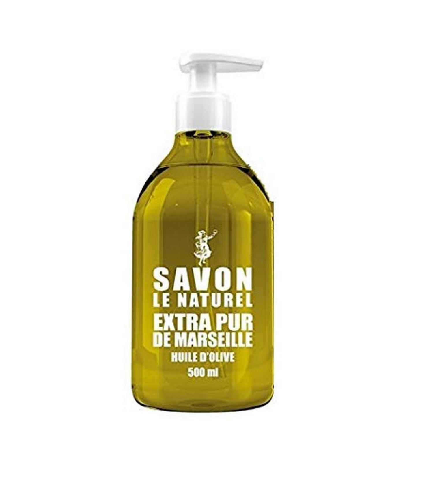 Le Naturel Extra Pure Marseille Olive Oil Soap 500 ml - Buy Online on GoSupps.com