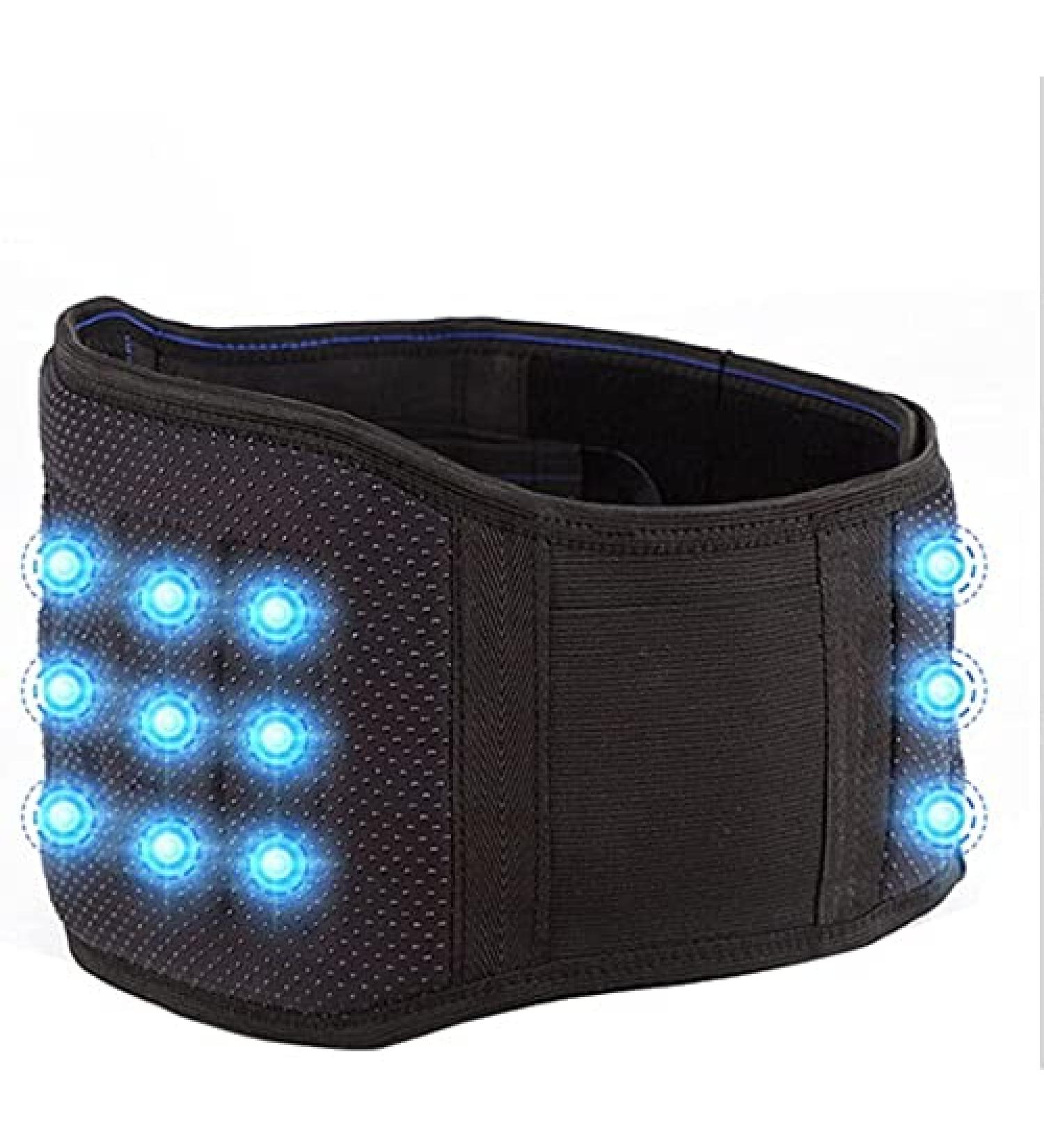 Buy Adjustable Back Bandage Lumbar Belt for Men & Women | Pain Relief for Sciatica Scoliosis Herniated Disc | XL Support Strap - Buy Online on GoSupps.com