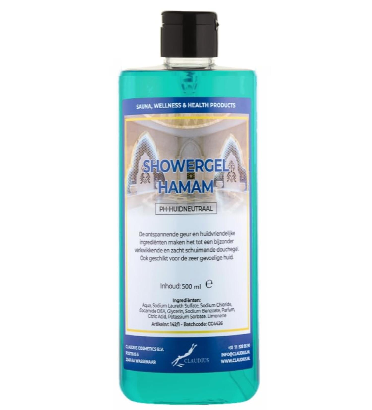 Claudius Hammam Shower Gel 500 ml with Flip Cap - Shower Gel