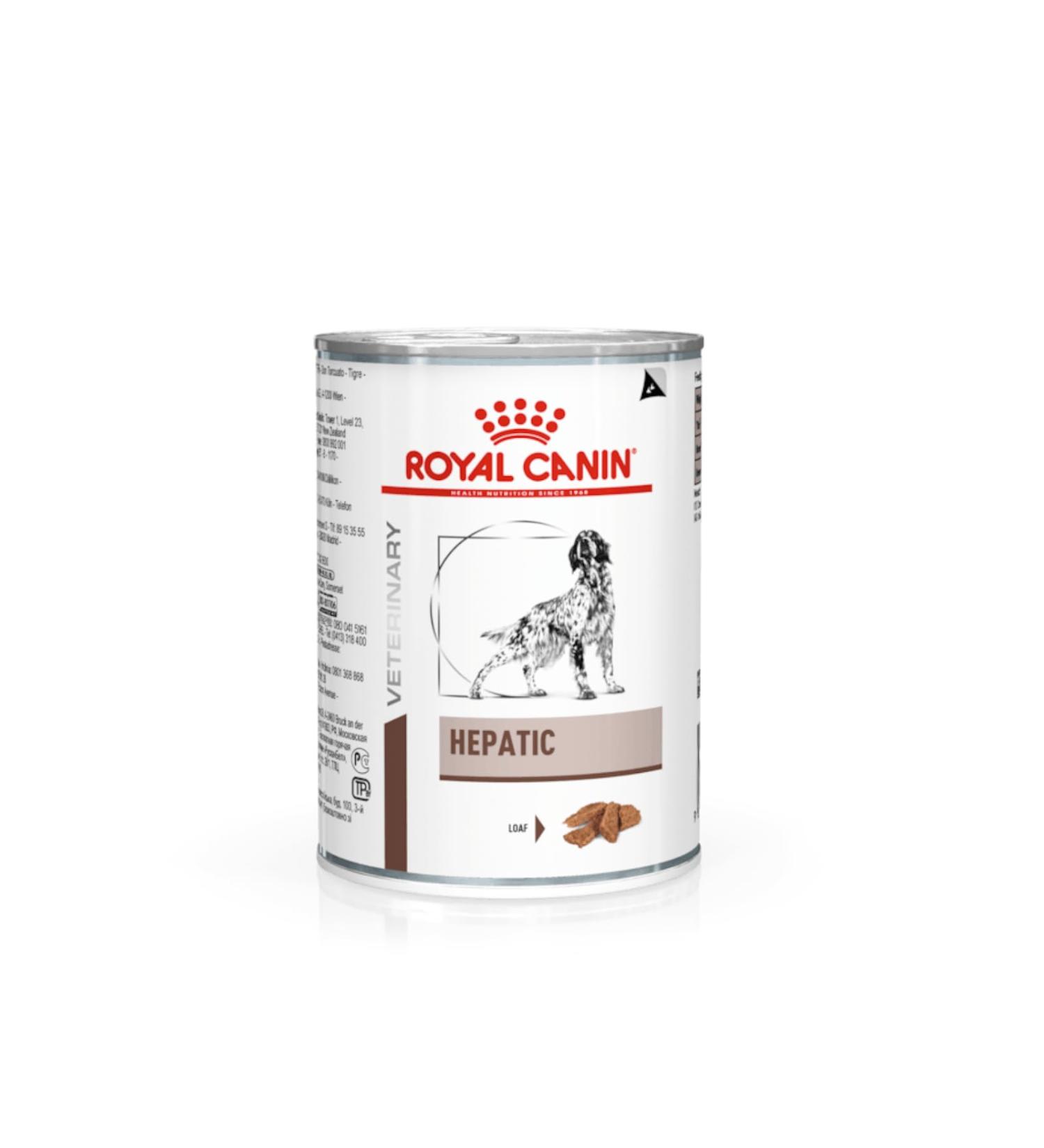 Royal Canin Veterinary Hepatic Mousse | 12 x 420 g | Complete dietetic food for adult dogs | May help support liver function in cases of liver failure - Buy Online on GoSupps.com