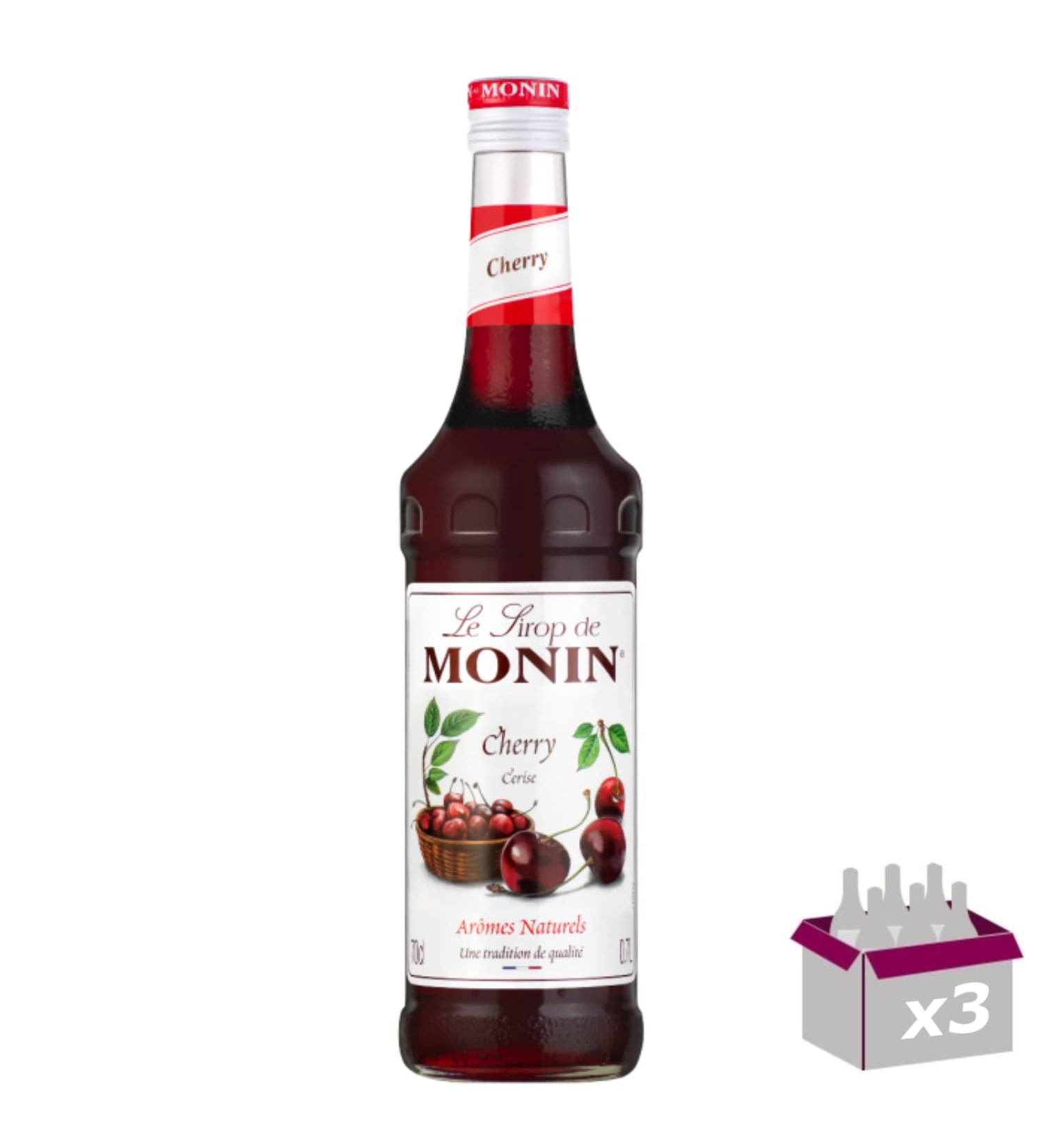Set of 3 Syrup Cherry 70cl