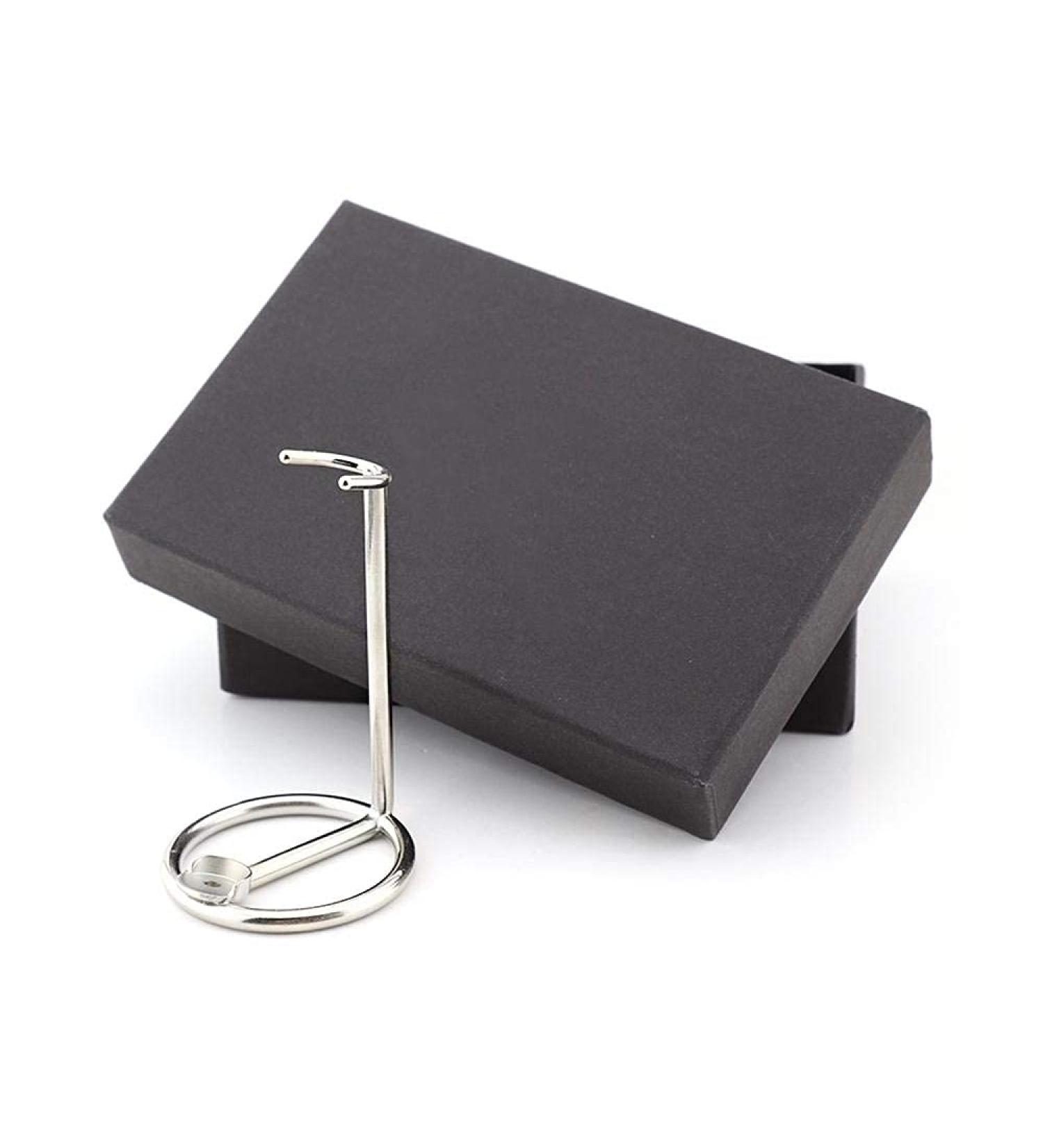 Men's Razor Holder Stand - Stainless Steel Chrome Finish | Universal Fit | Durable & Stylish - Buy Online on GoSupps.com