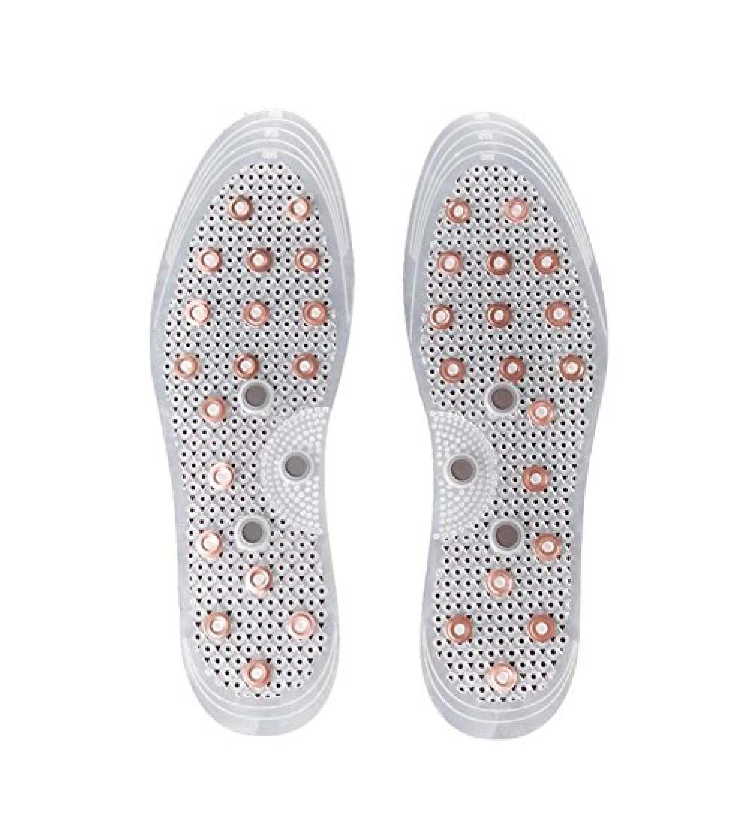 Samwoo Copper Magnetic Shoe Insoles | Anti-Odor Acupressure Massage Technology - Buy Online on GoSupps.com