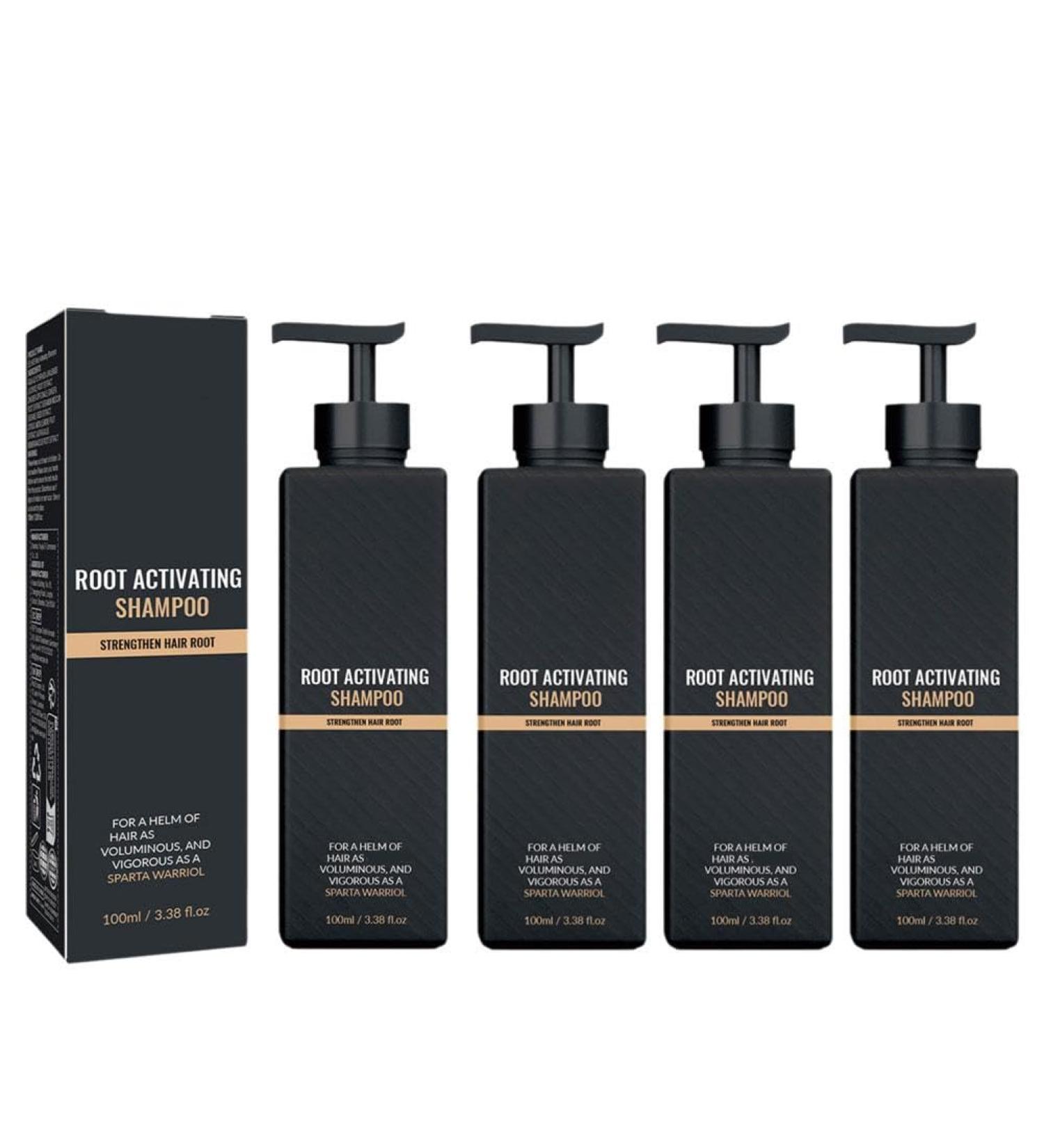 Root-activating shampoo thickening shampoo for hair loss promotes regrowth formula - Buy Online on GoSupps.com