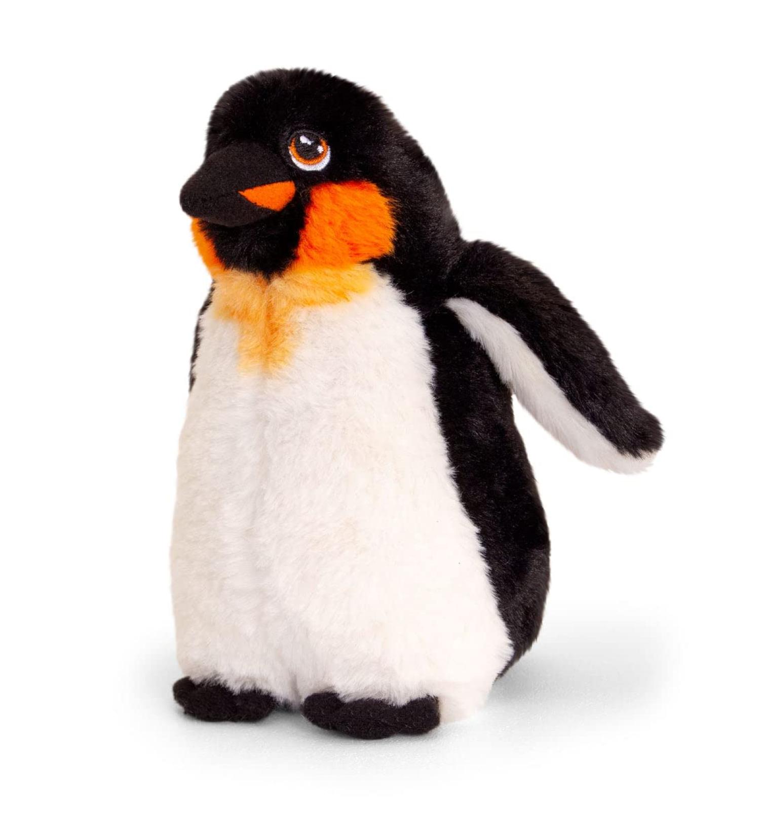 Deluxe Paws Plush Cuddly Soft Eco Toys 100% Recycled (Emperor Penguin)