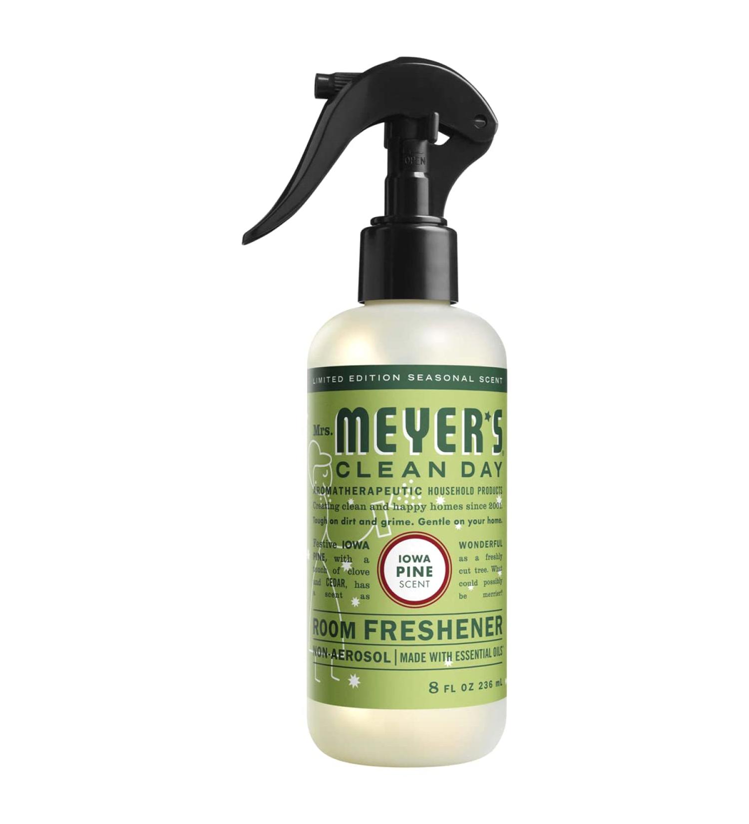 Mrs. Meyer's Clean Day Room Freshener - Iowa Pine, 8 Fl Oz | Natural Air Freshener - Buy Online on GoSupps.com