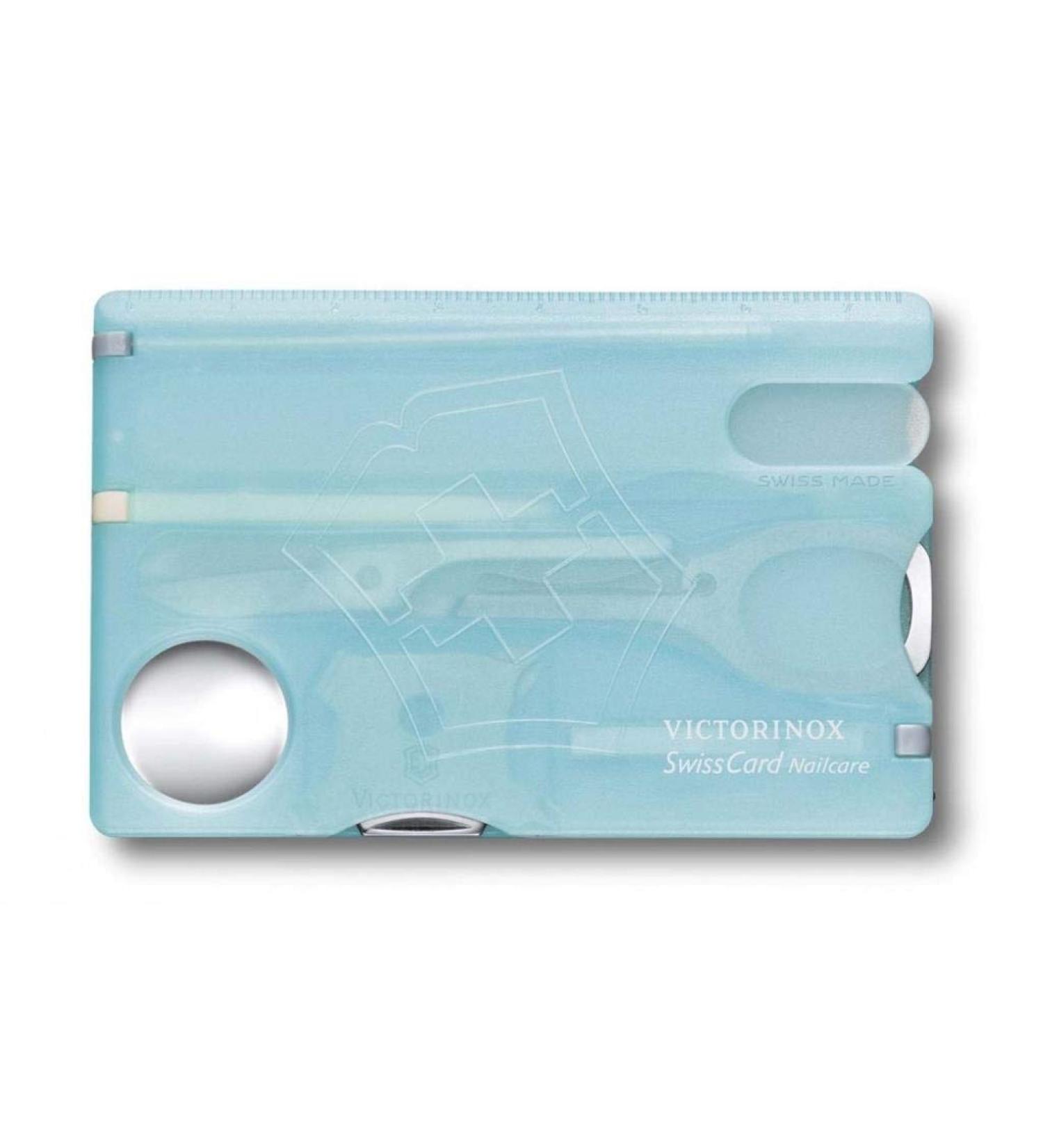 Victorinox SwissCard NailCare Aqua 81mm - Compact Nail Care Tool Set - Buy Online on GoSupps.com