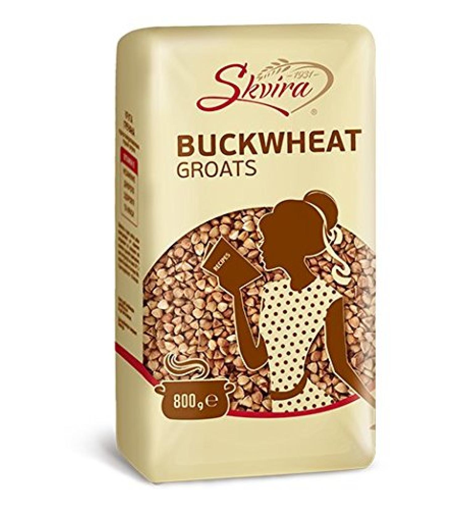 Skvira Roasted Buckwheat Kasha 800g - GMO Free, 1 Pack - Buy Online on GoSupps.com
