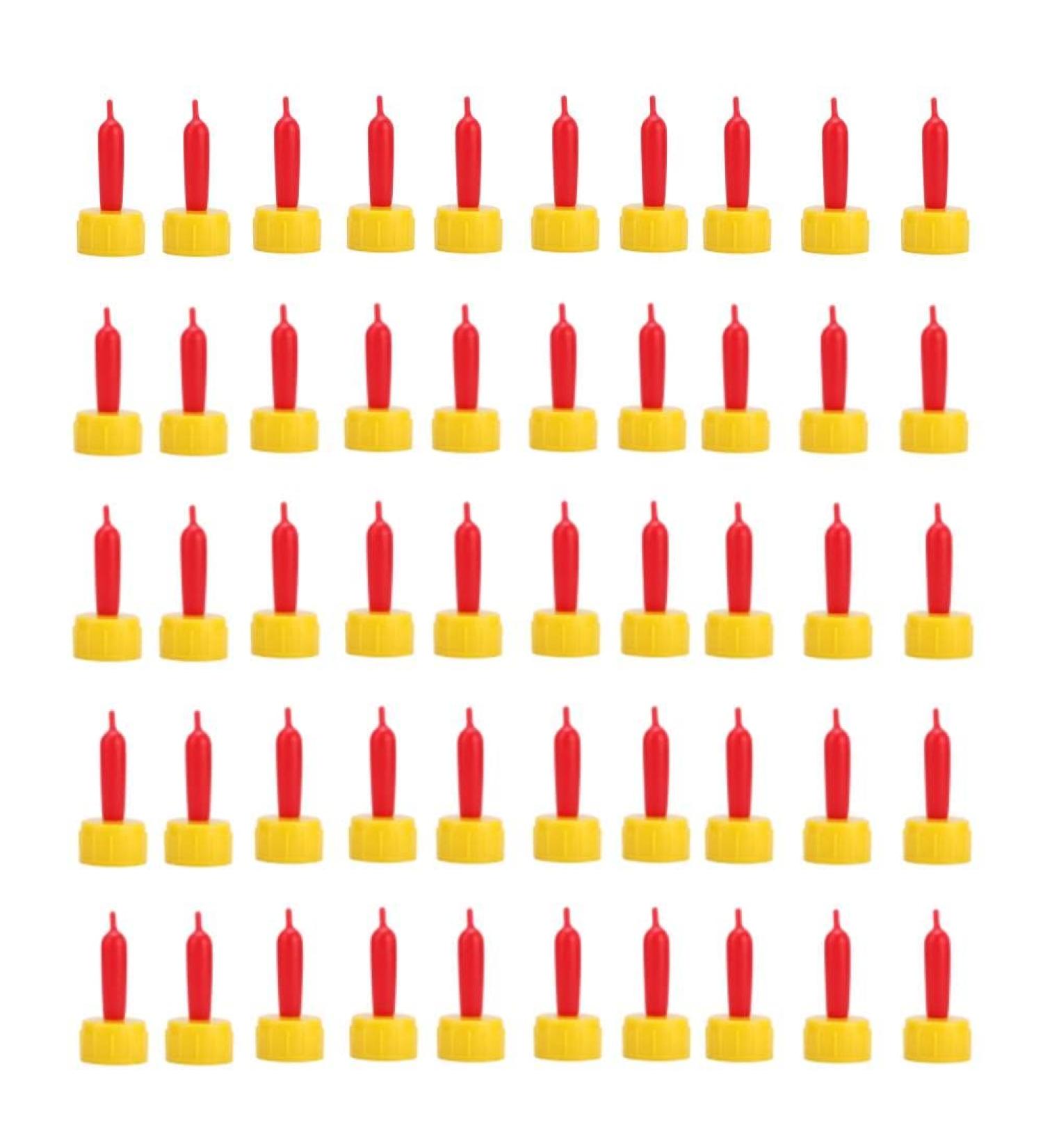 50PCS Small Animal Milk Drink Nipple - Soft Rubber Pacifier for Sheep, Goats - Nursing Bottle Teats for Orphaned Lambs - Buy Online on GoSupps.com