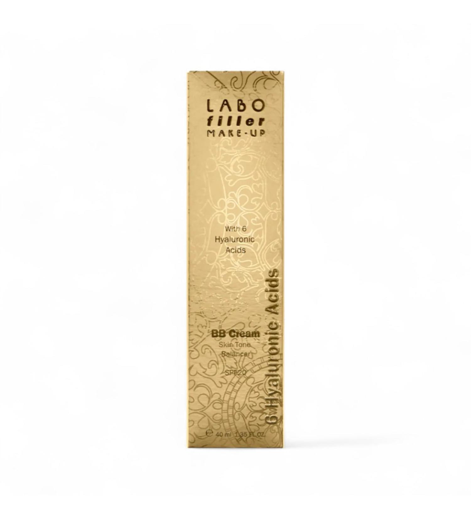 Labo Filler Make-Up BB Cr me Visage Color e Uniforme de Ton de la Peau N15 Warm Beige SPF20 40ml