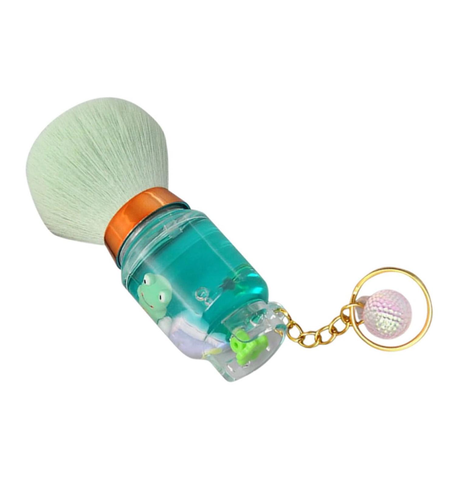 Ipetboom Nail Dust Brush Blush Brush for Makeup Loose Powder Brush Small Brush for Makeup Small Makeup Brush Powder Brush for Loose Powder Manicure Fiber Wool Miss Mushroom Head 9.00X3.50X3.50CM Green - Buy Online on GoSupps.com