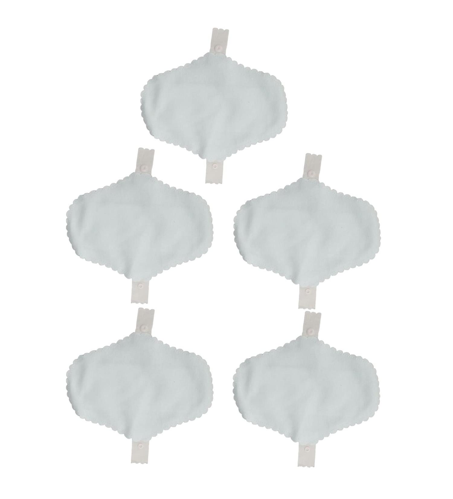 Reusable Cotton Menstrual Pads - Soft Absorbent & Breathable Sanitary Pads (5 Pack) - Eco-Friendly & Comfortable for Women - Tuch - Buy Online on GoSupps.com