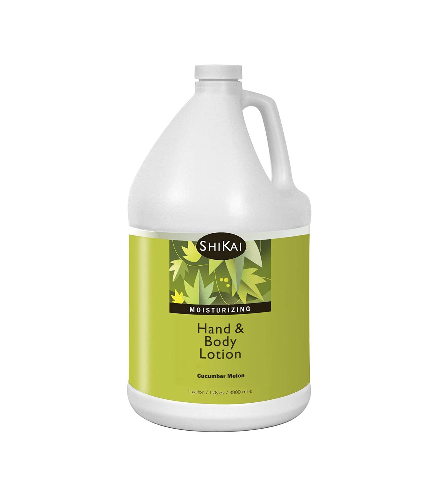 Shikai Cucumber Melon Natural Hand and Body Lotion 128 Ounce by ShiKai - Buy Online on GoSupps.com