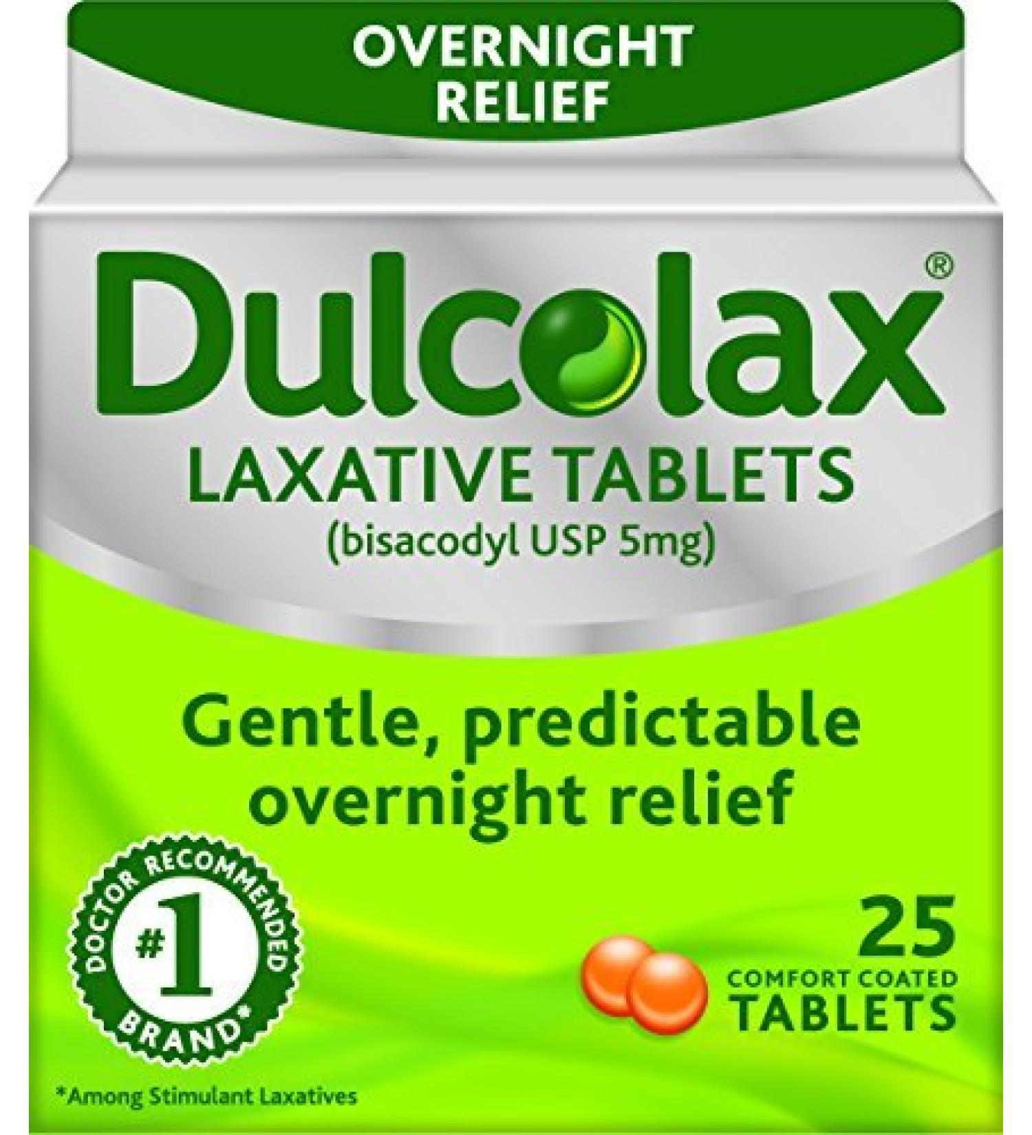 Dulcolax Laxative Tablets 25 Count by Dulcolax