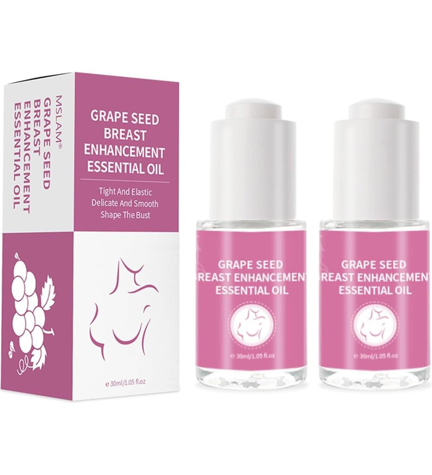Enhance Your Curves: Dobhow Breast-Shaping Essential Oil - 2-Piece Set for Elasticity Firmness & Anti-Sagging Care - Buy Online on GoSupps.com