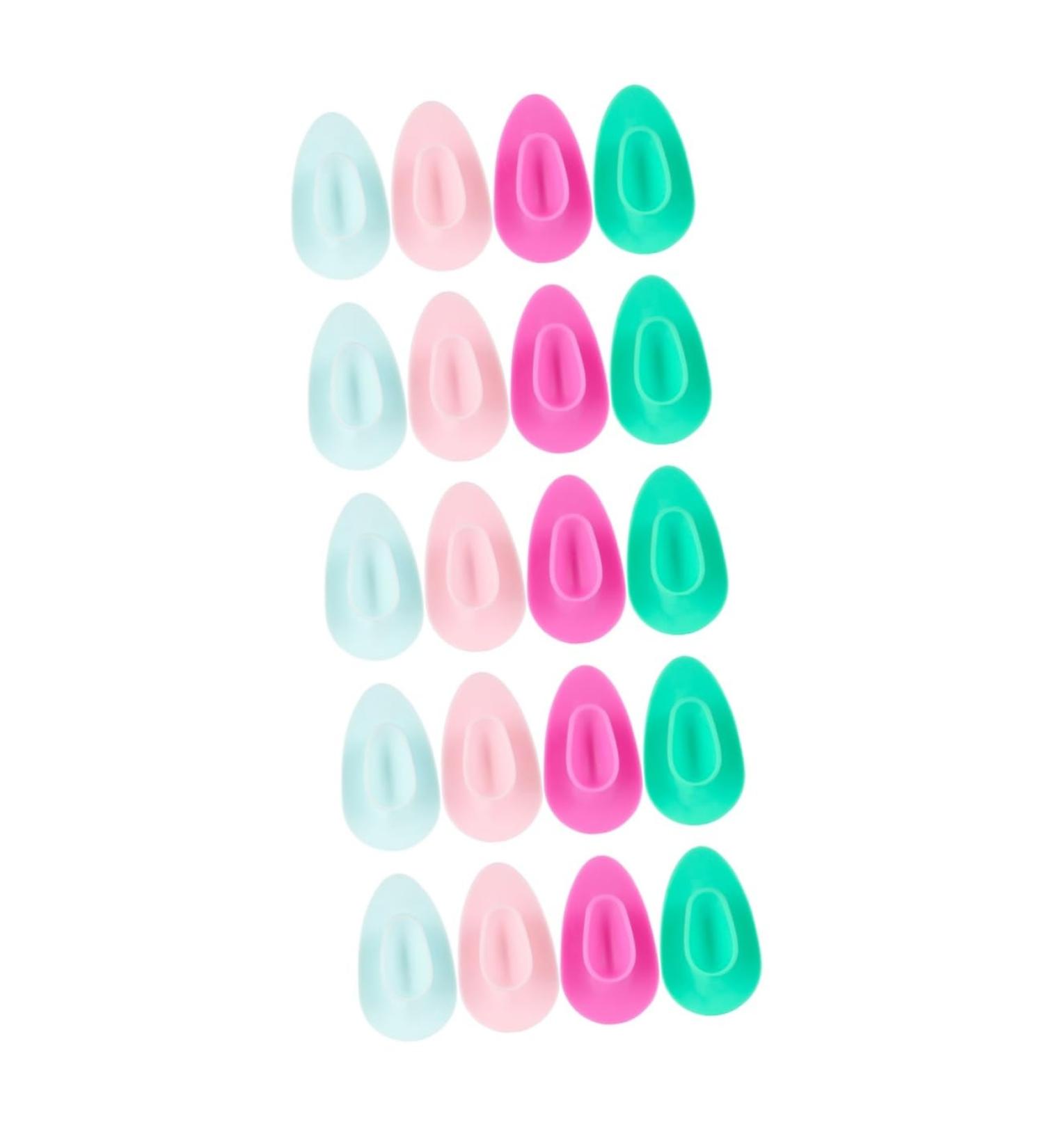 FRCOLOR 20 Pieces Beauty Cleaning Brush Silicone Face Washer Facial Cleansing Brush Tool for Washing Face Brush for Face Exfoliating Face Brush Cleansing Milk Miss - Buy Online on GoSupps.com