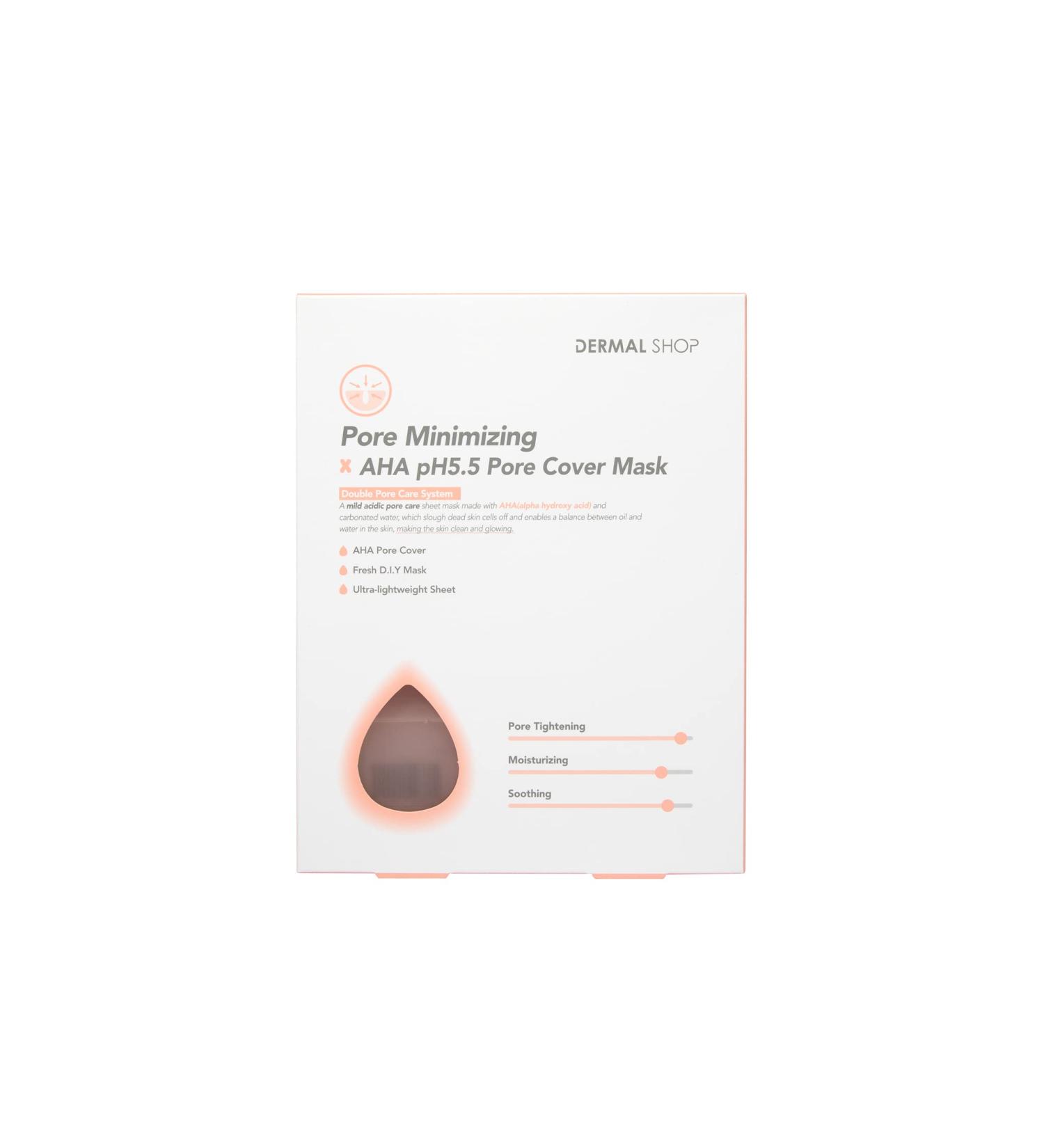 Transparent Pore Reducing Mask | AHA pH5.5 | Dermal Shop - Shop Now for Flawless Skin - Buy Online on GoSupps.com