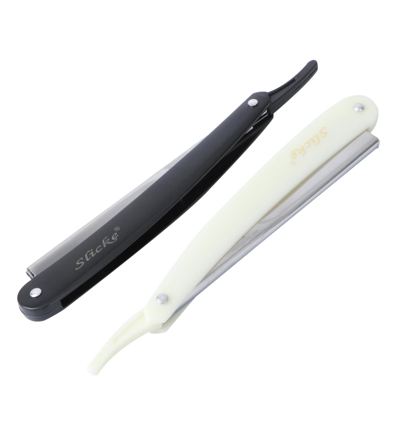 PopetPop 4-Piece Barber Razors for Men - Straight Edge Razor Blades & Manual Shaving Accessories - Buy Online on GoSupps.com