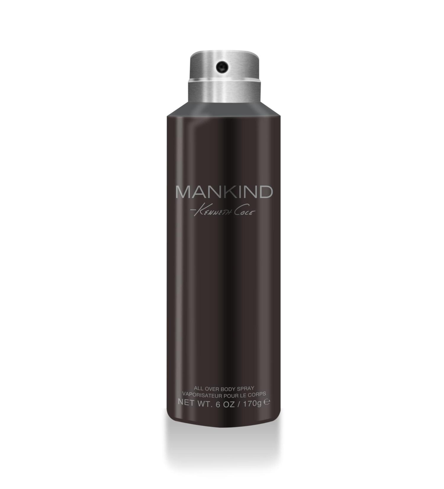 Kenneth Cole Mankind Body Spray for Men 6.0 Fl. Oz. - Refreshing and Masculine Fragrance - Buy Online on GoSupps.com
