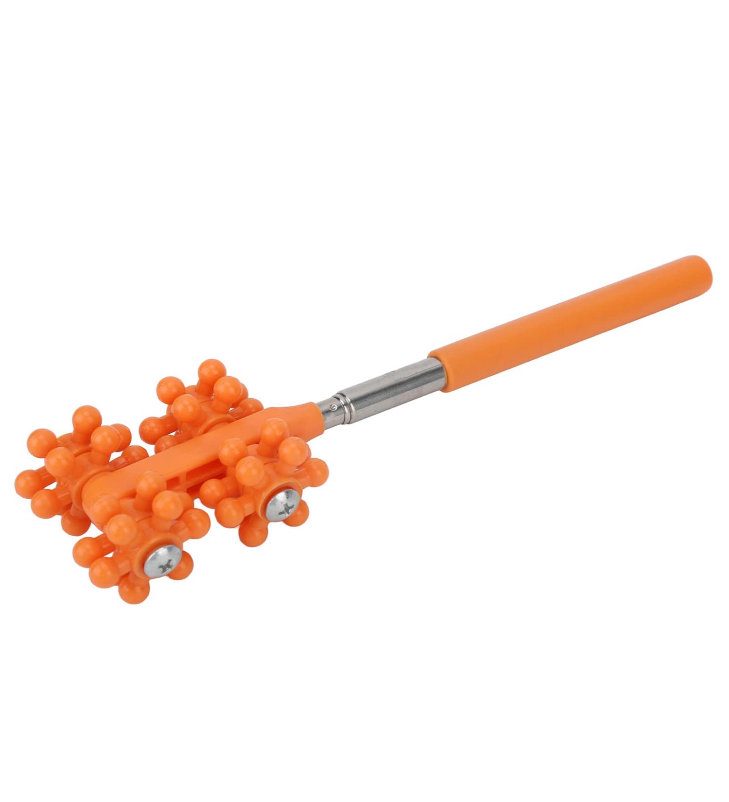 Verdant Touch Back Muscle Roller - Telescopic & Foldable Massager for Ultimate Relaxation | International Shipping Available - Buy Online on GoSupps.com