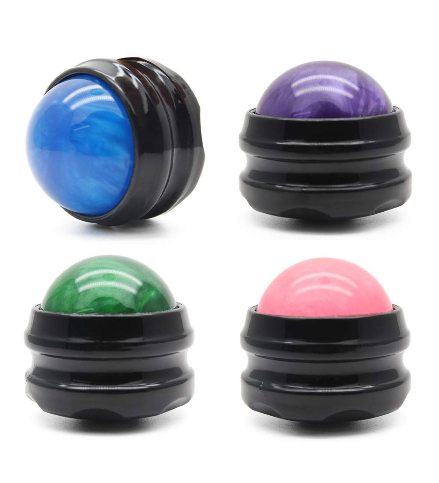 Buy Griwiuiowe 4-Piece Massage Roller Ball Therapy Tool | Body Foot Back Waist & Hand Massage | International Shipping Available - Buy Online on GoSupps.com