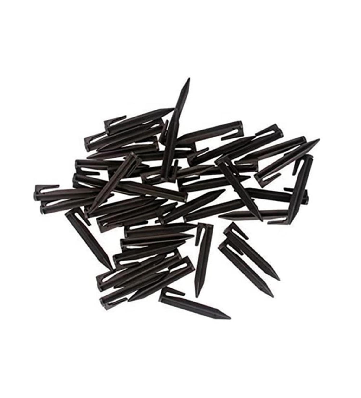 ISTOVO 50 Bit Line Pressing Nail Sensitive Nail for Woodworking Lawn Mower Biodegradable Signal Line Nail for Ash Mat - Buy Online on GoSupps.com