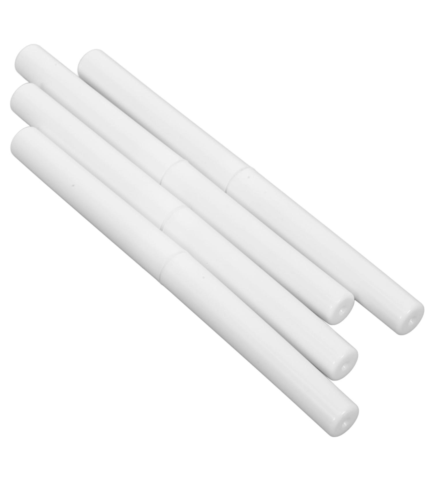 VINTORKY 4pcs Double-ended Silicone Liner Lipgloss Lip Tint Lip Glosses Lip Gloss Applicator Eyeshadow White - Buy Online on GoSupps.com