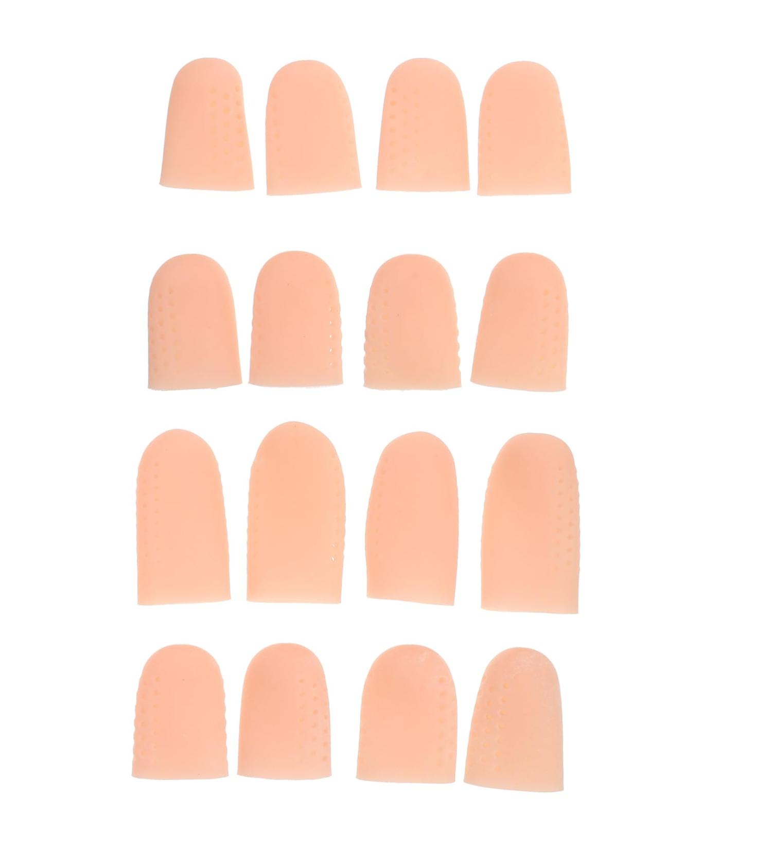 Buy Silicone Finger Toe Covers - Toe Sleeves & Finger Caps for Cracked Fingers - Yellow Cots | Fast International Shipping - Buy Online on GoSupps.com