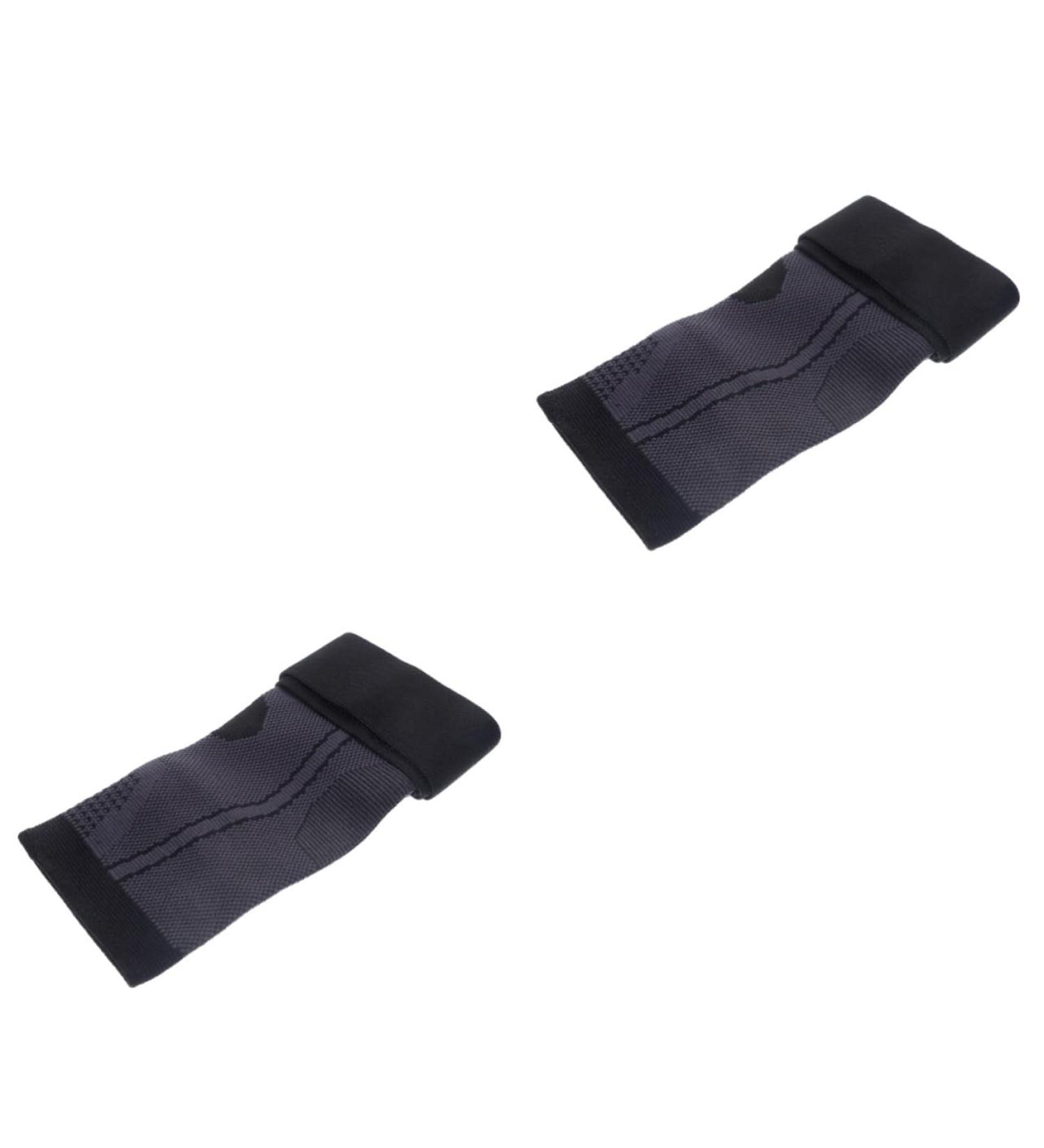 Mobestech Anti-Wear Ankle Sleeves for Men - 2 Pairs Football Ankle Braces & Soft Nylon Sports Socks - Buy Online on GoSupps.com