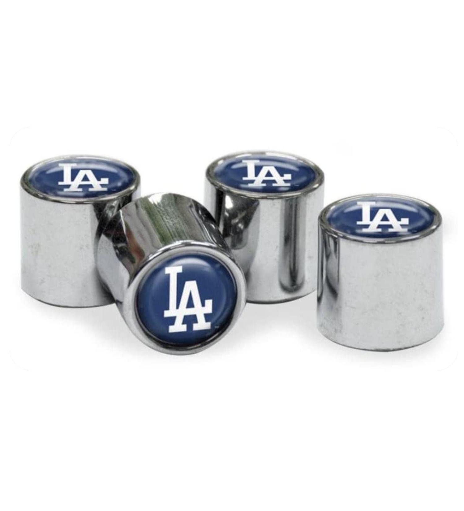 WinCraft Los Angeles Dodgers Chrome Valve Stem Caps