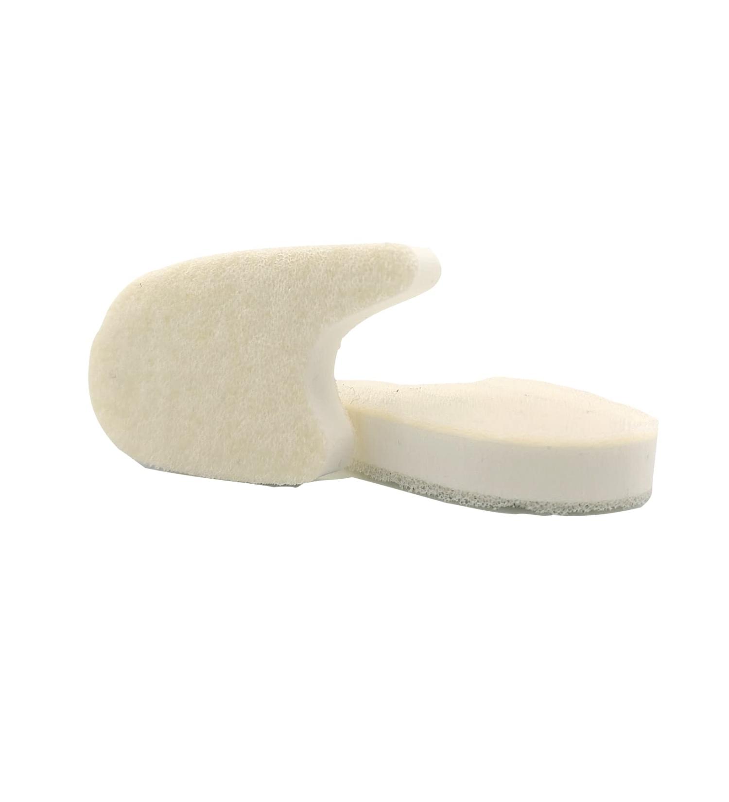 Soft Toe Separators | Prevents Friction & Abrasion | Snug Anatomical Fit | Latex Inner Small X2