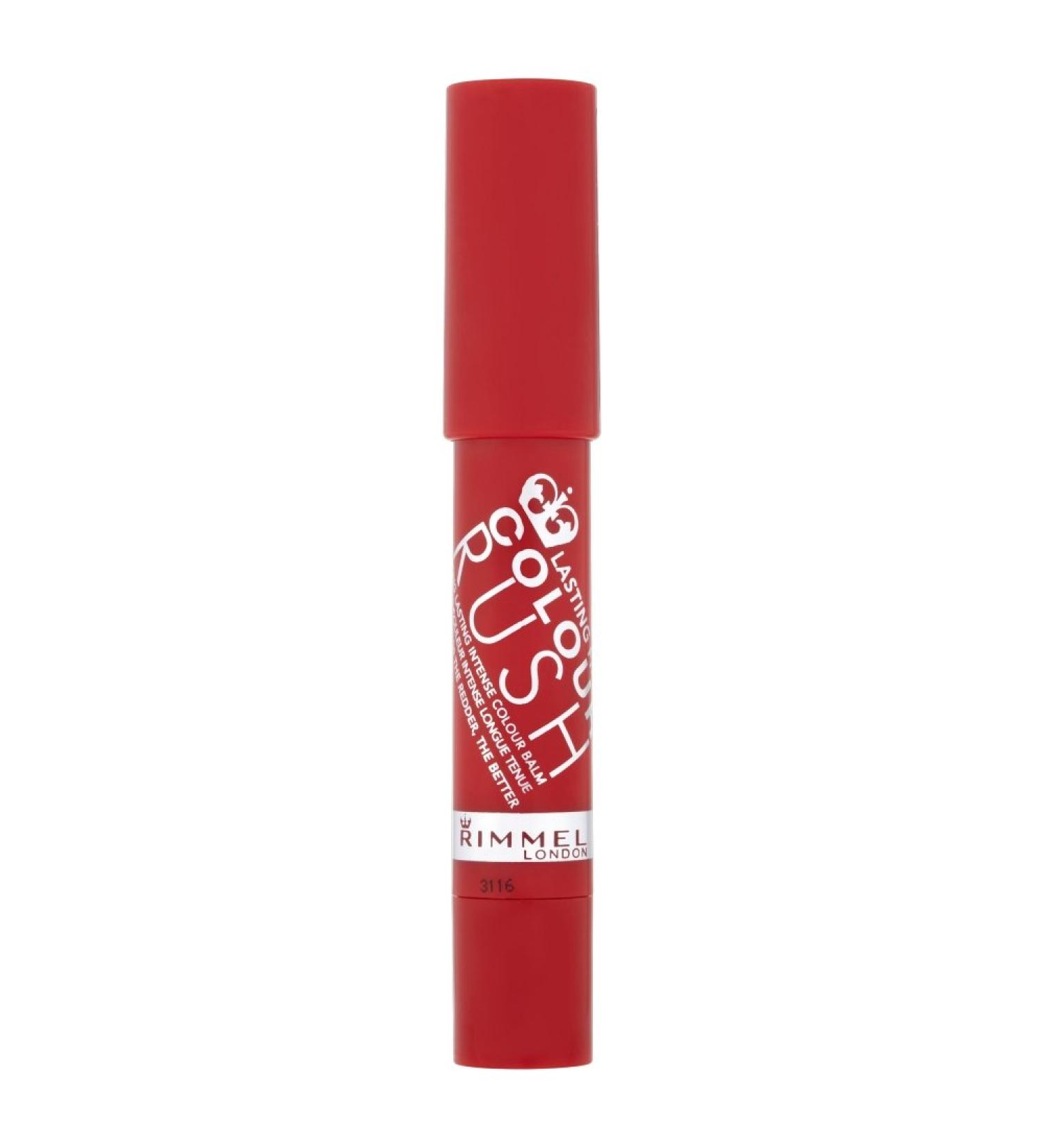 Rimmel Colour Rush Balm Stick - The Redder The Better | International Shipping Available - Buy Online on GoSupps.com