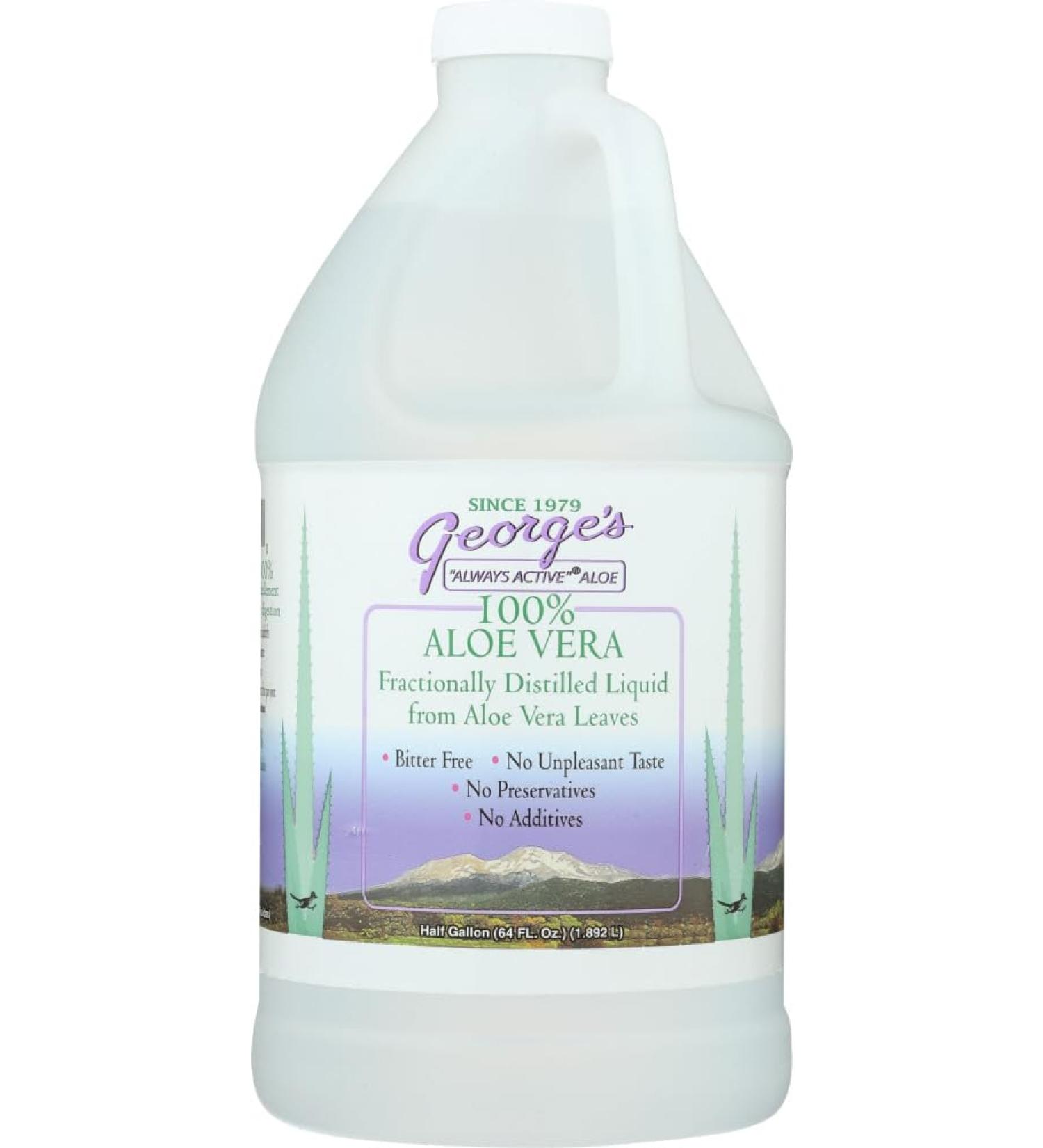 George's Always Active Aloe Vera - 64 fl oz - 2pc - Buy Online on GoSupps.com