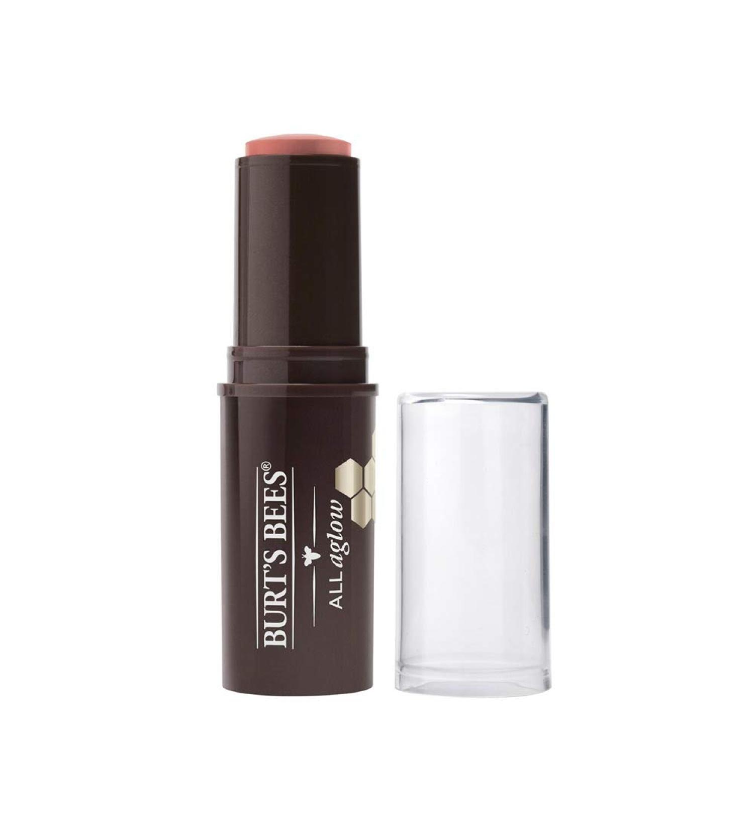 Burt's Bees Peach Pond All Aglow Lip & Cheek Stick 0.32 OZ - Natural Peachy Glow for Lips and Cheeks - Buy Online on GoSupps.com