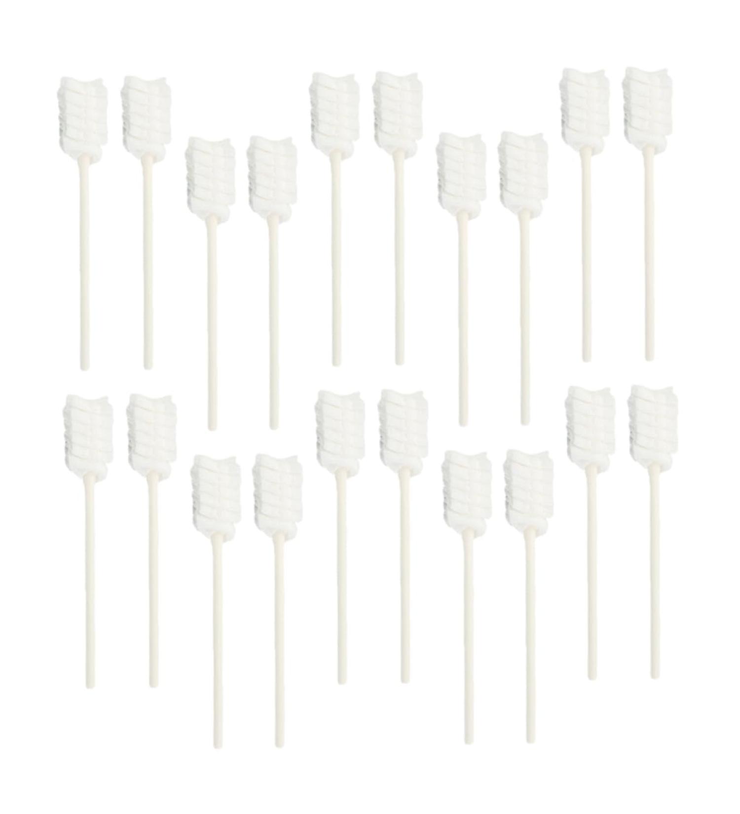 Goohochy Newborn Toothbrush | Disposable Baby Tongue Brush & Cleaner | 30th Interfections Gauze Toothbrush for Gentle Oral Care - Buy Online on GoSupps.com