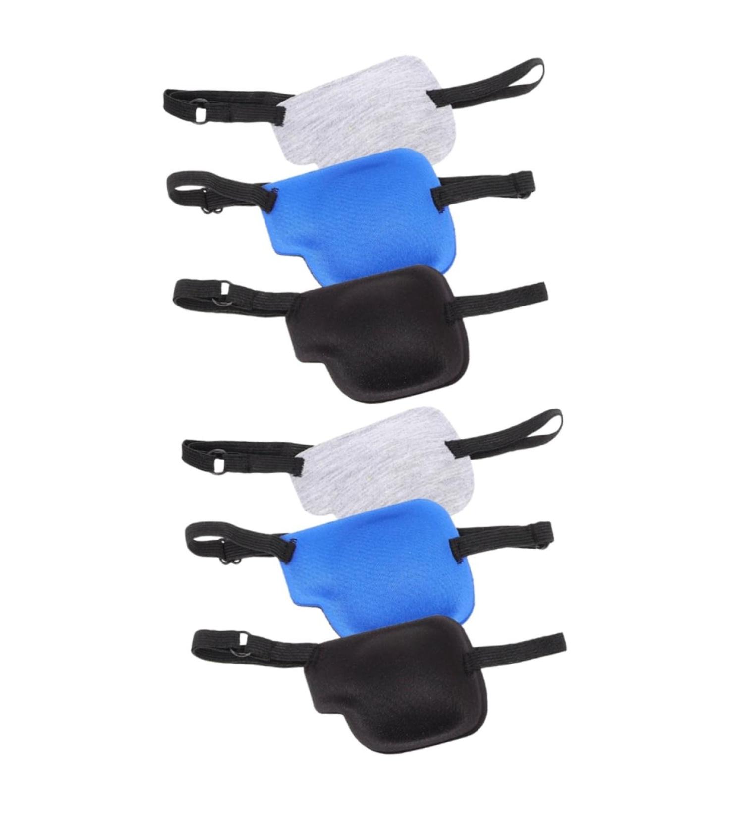 FRCOLOR 6 Pcs Eye Mask Set for Amblyopia & Strabismus Adjustable Durable Kid-Friendly 3D Eye Patches in Assorted Colors Ideal for Lazy Eye Treatment - Buy Online on GoSupps.com