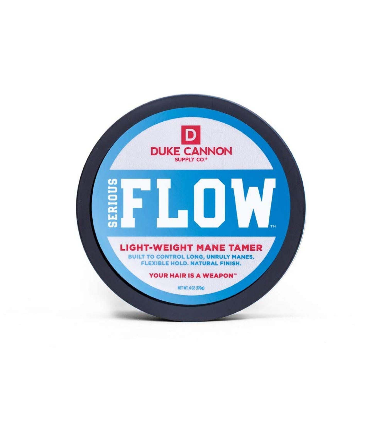Duke Cannon Supply Co. Serious Flow Styling Putty 6oz - Lightweight Mane Tamer for Flexible Hold & Natural Finish - Buy Online on GoSupps.com