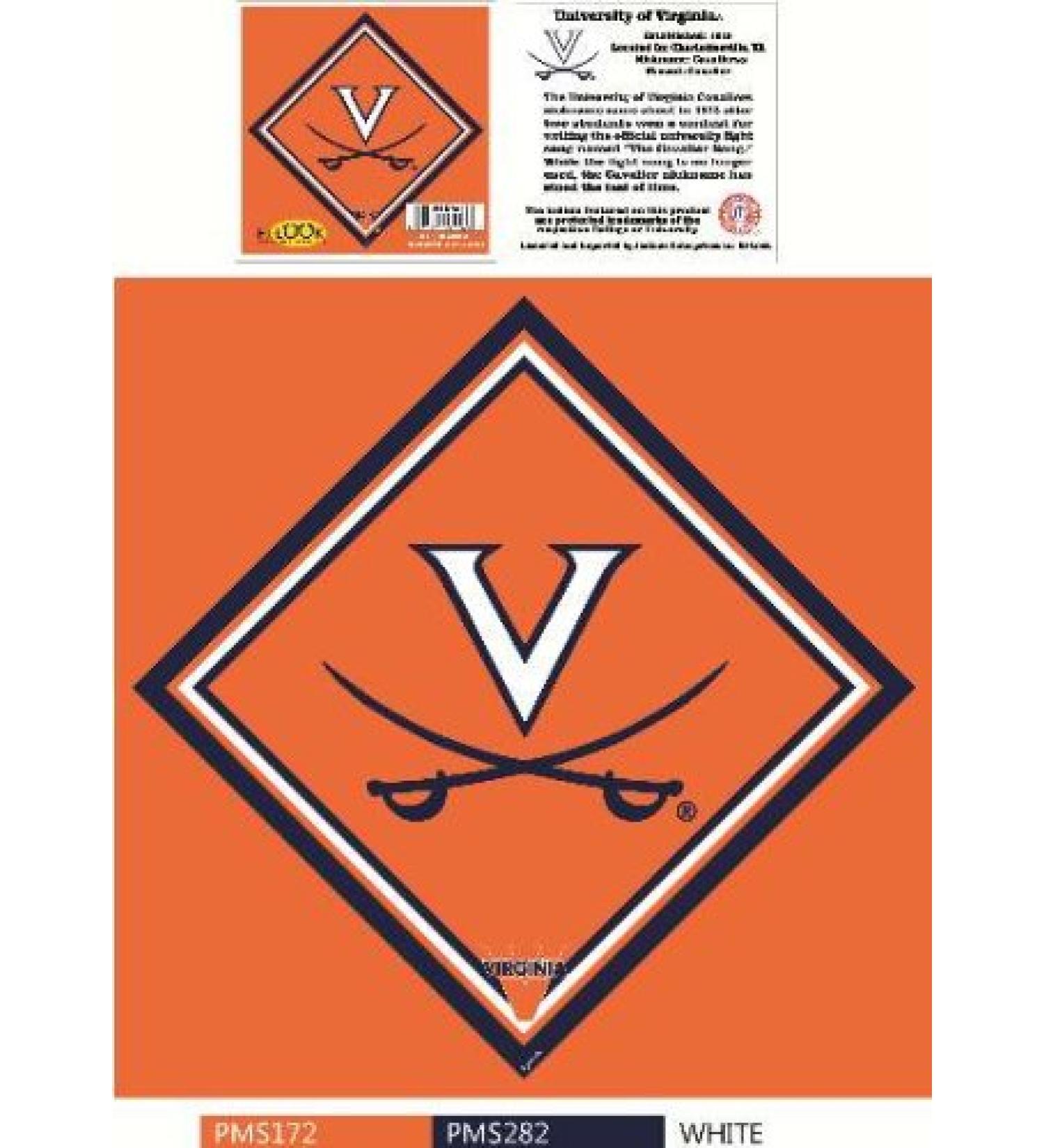 University of Virginia Hi-Look Microfiber Lens Cleaning Cloth