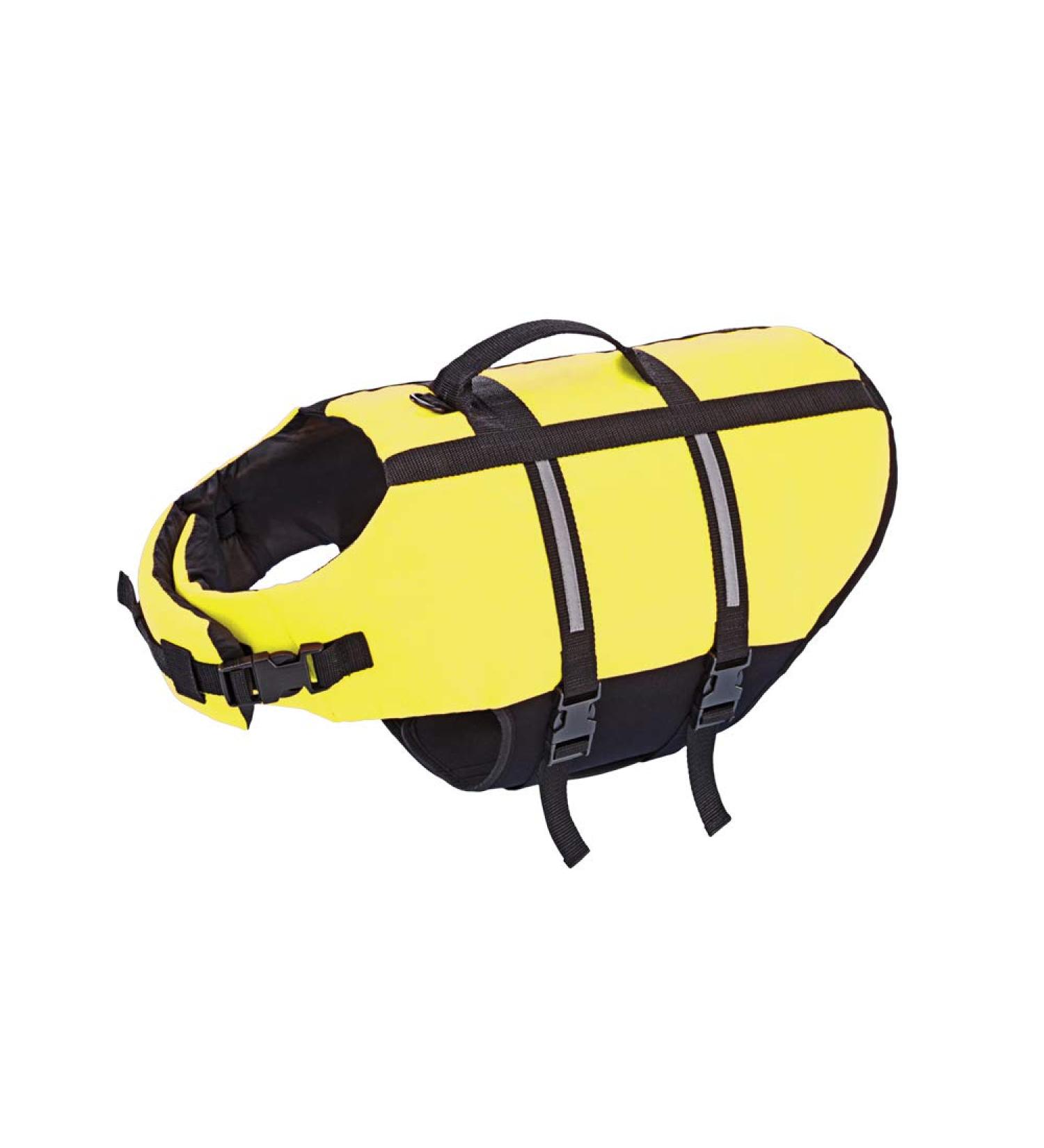Nobby Dog Swimming Aid - Neon Yellow XL for Dogs 45 cm | Safe & Durable Floatation Vest - Buy Online on GoSupps.com