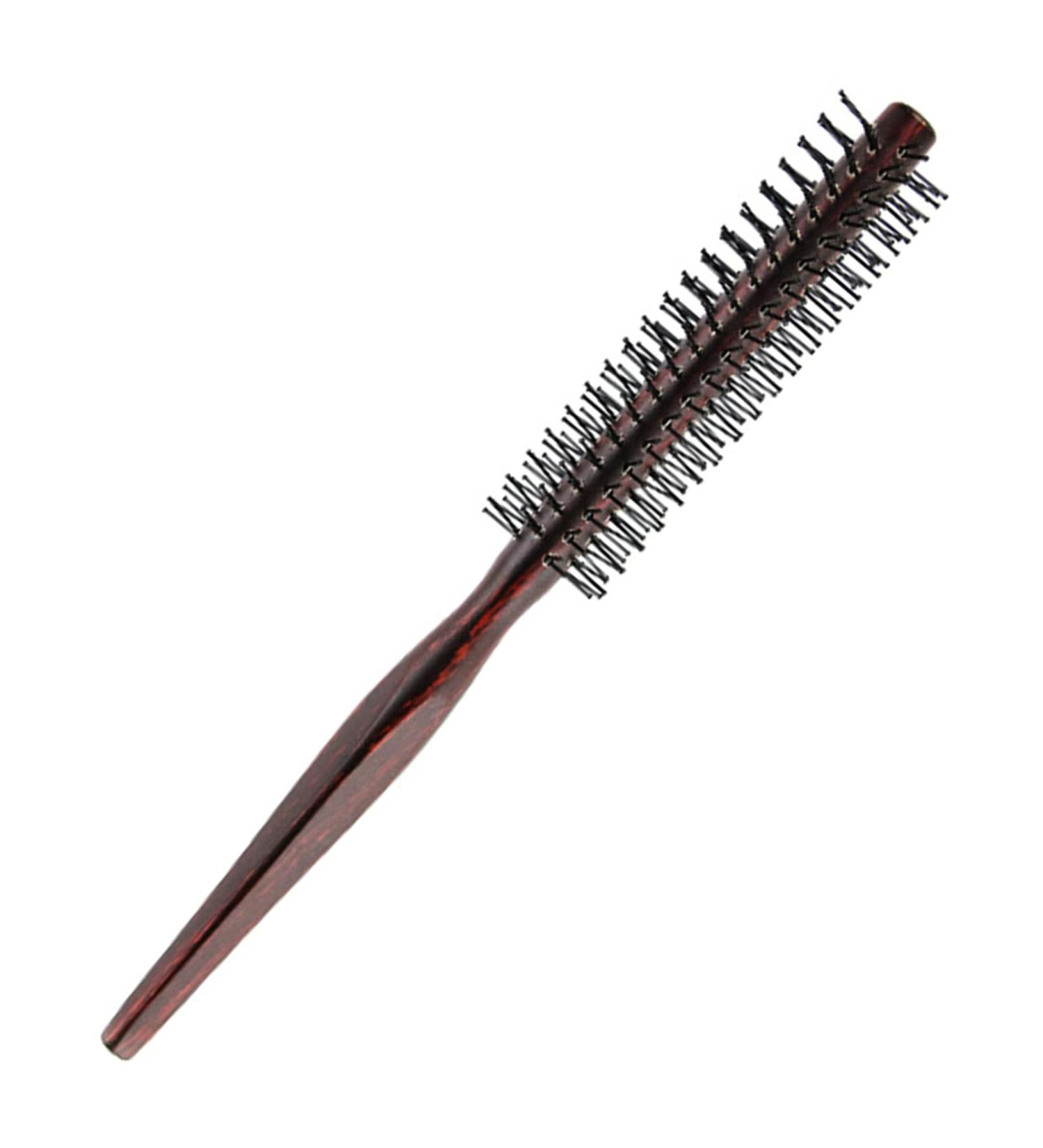 Round Hair Brush for Blow-Drying - 21cm Nylon Bristle Hairbrush for Short & Long Hair | Klein & Bart Styles - Buy Online on GoSupps.com