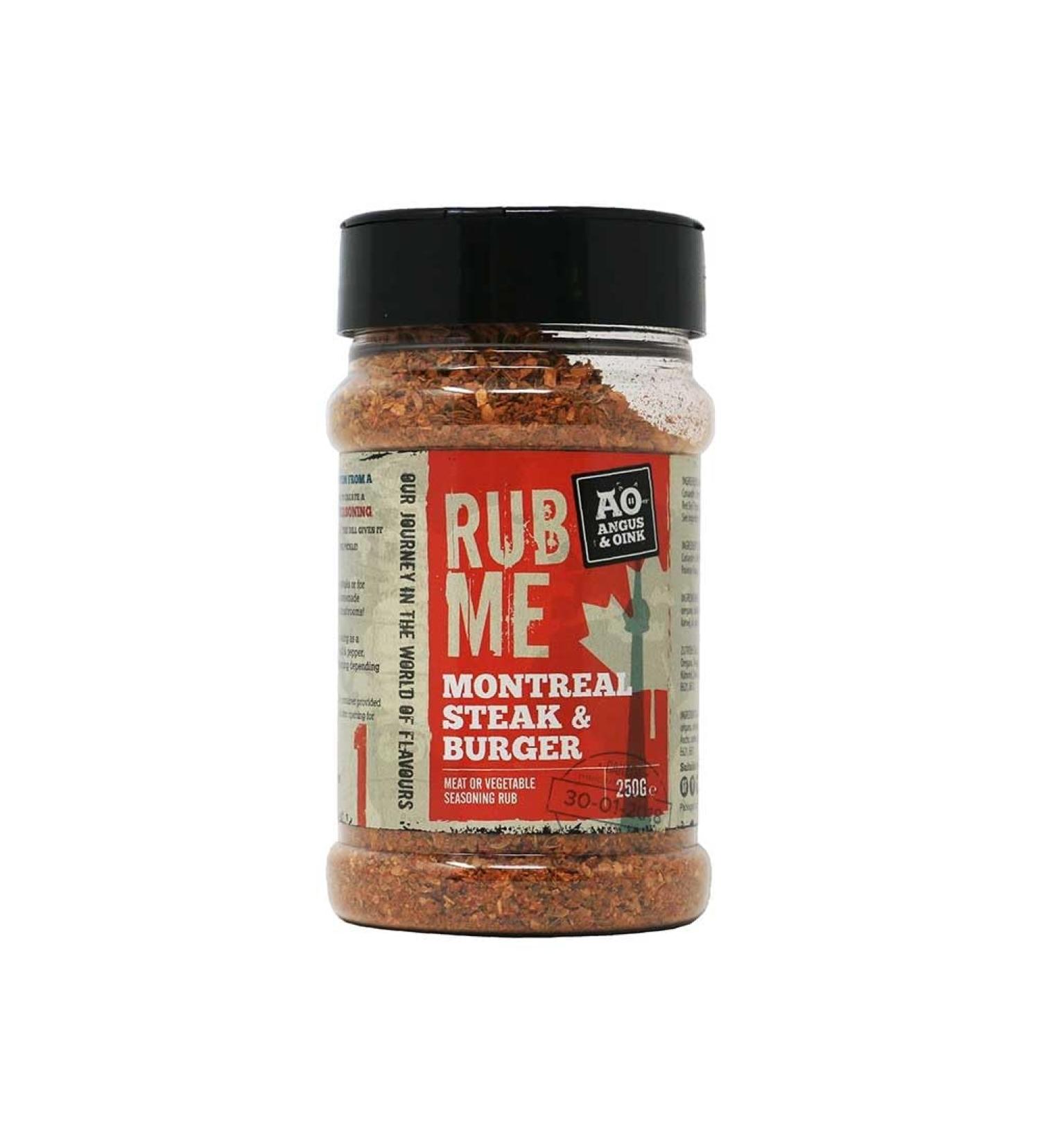 Angus & Oink - Montreal Steak & Burger Seasoning Rub - 200g