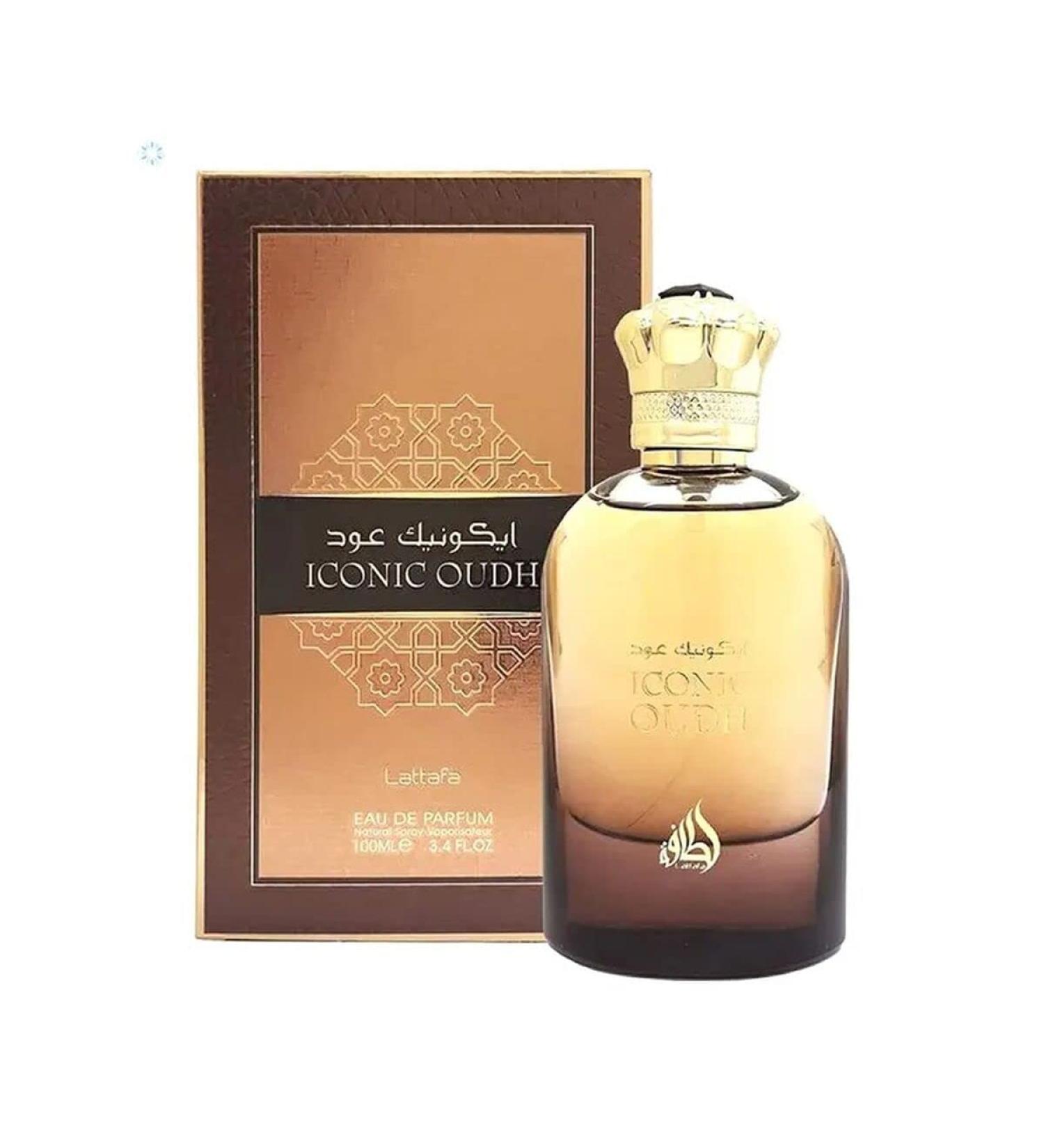 Iconic Oudh Edp Perfumes 100 ml by Lattafa Perfumes - Buy Online on GoSupps.com