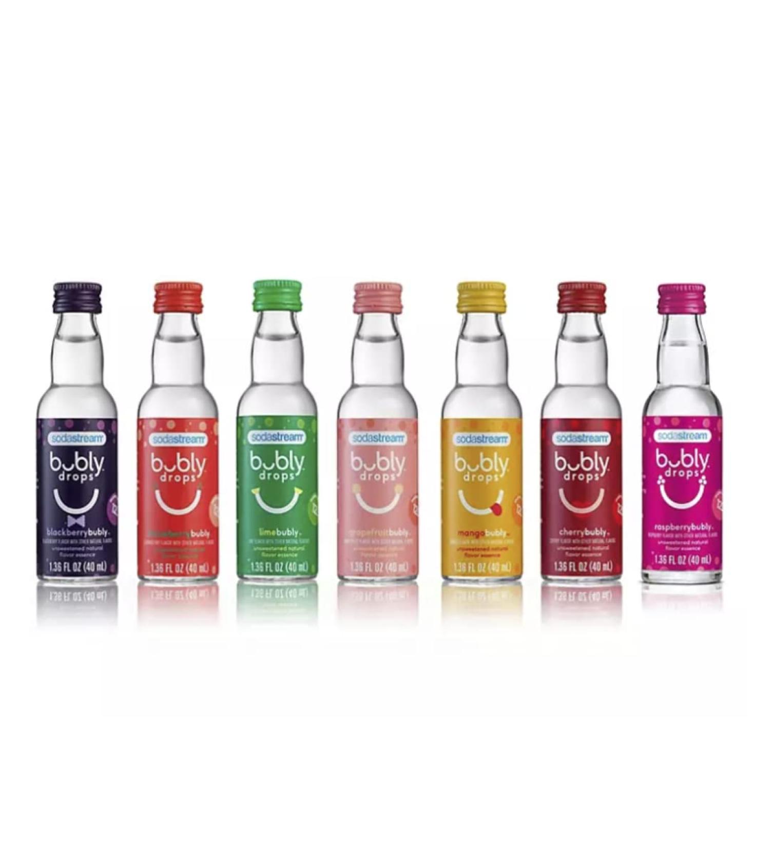 SodaStream Bubly Drops Variety Pack - 7 Flavors - 1.36 Fl Oz, 7 Count by Gsuila - Buy Online on GoSupps.com
