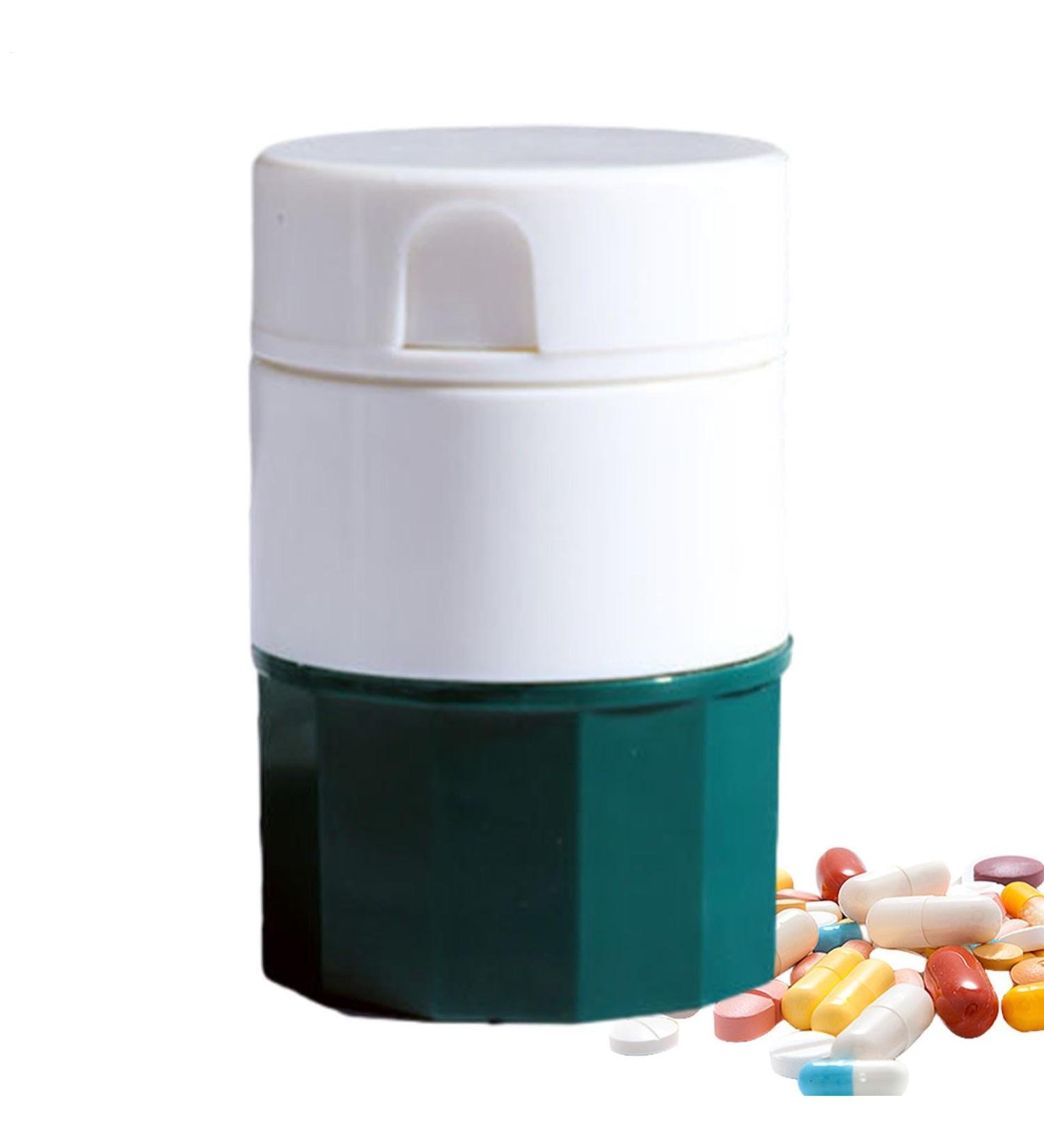 Coupe-Comprim Coupe Medicaments Pour Couper Et craser Petits Et Gros S parateur De Comprim s Avec Lame S parateur De Pilules Portable Coupe Cachet Pour Voyages Bleu - Buy Online on GoSupps.com