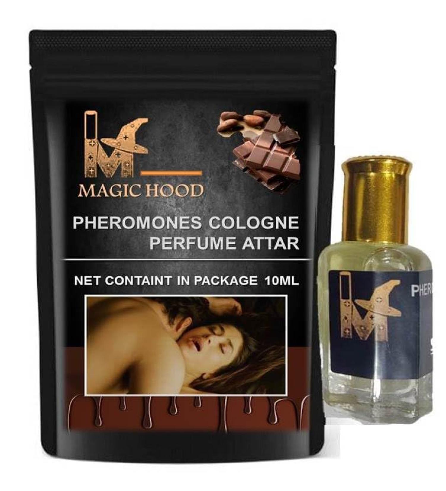 MagicHood Original Pheromone Cologne Perfume Attar - Unisex For Men and Women 10ml Chocolate Attar