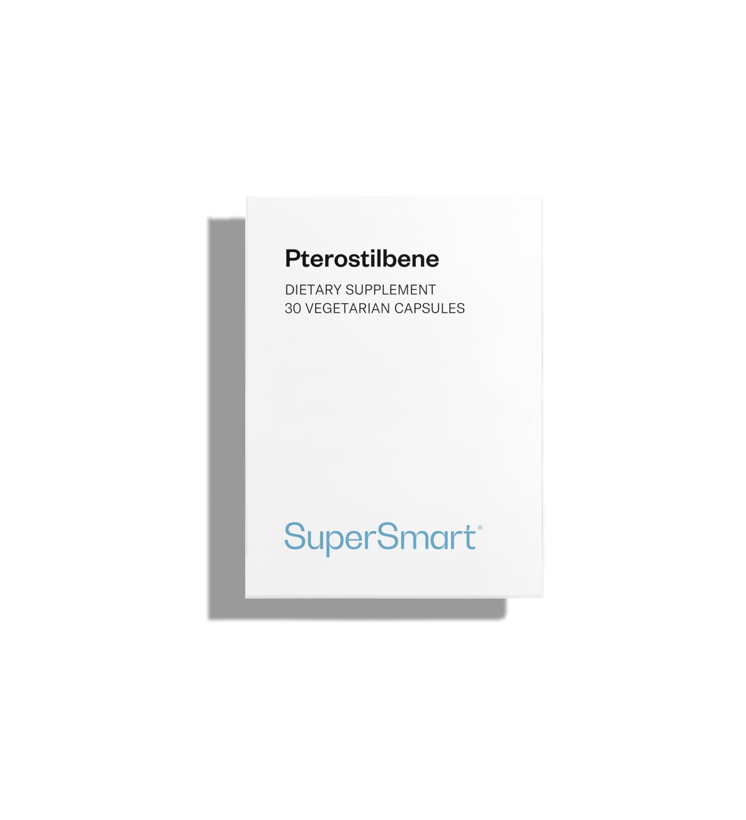 Pterostilben - Pteropure | Vegan Cognitive Support & Antioxidant | Gluten-Free Supplement - Buy Online on GoSupps.com