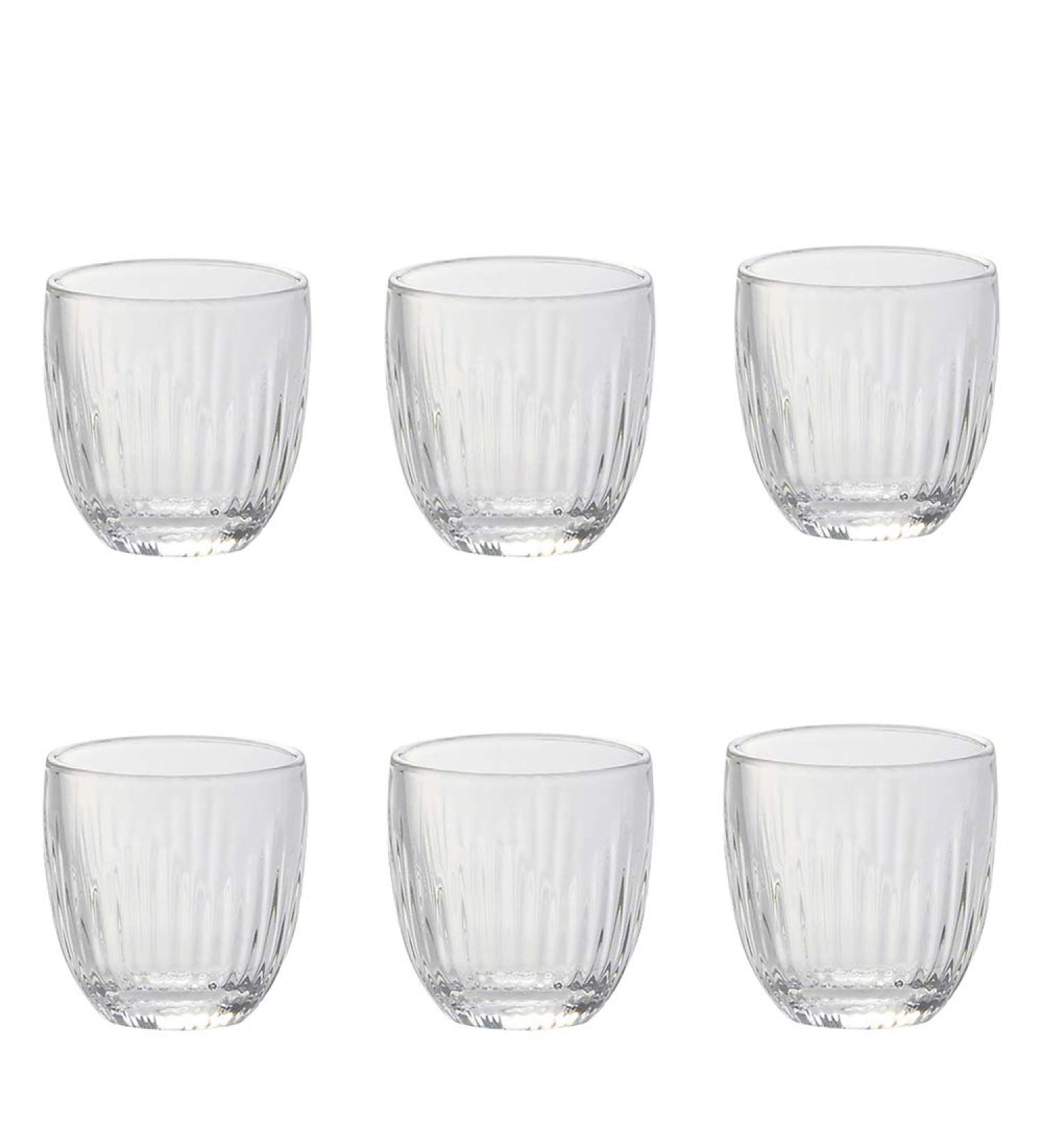 La Rochere 637301 Demitas Cups Clear 3.4 fl oz (100 cc) Petitas Judorgue 3.4 fl oz (100 cc) Set of 6