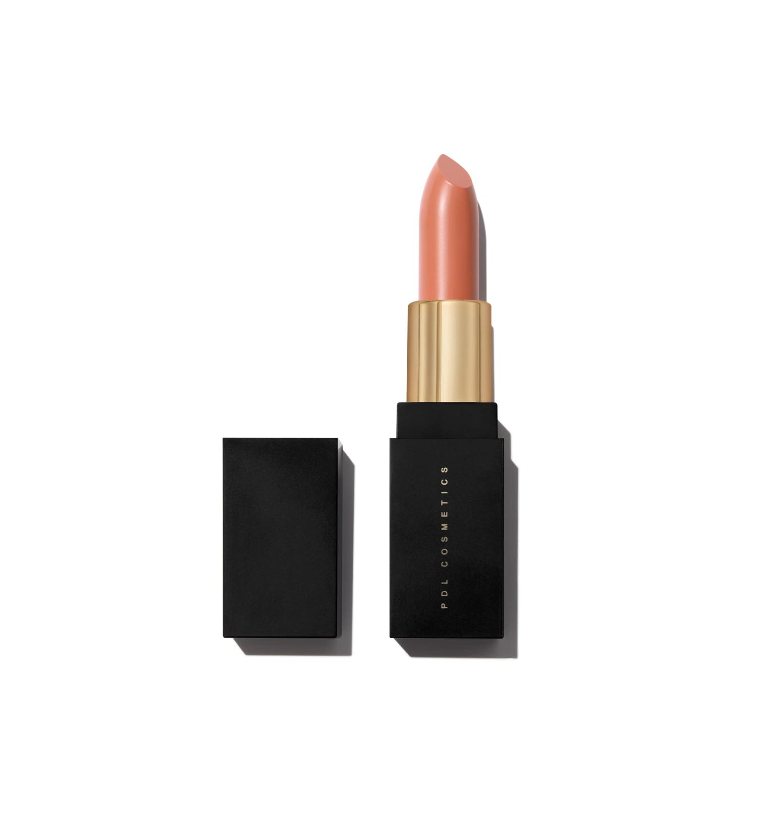 PDL Cosmetics by Patricia De Le n Naked Lipstick - Nude Matte Finish | Long Lasting & Hydrating Formula | Vegan & Cruelty-Free | .14 oz - Buy Online on GoSupps.com