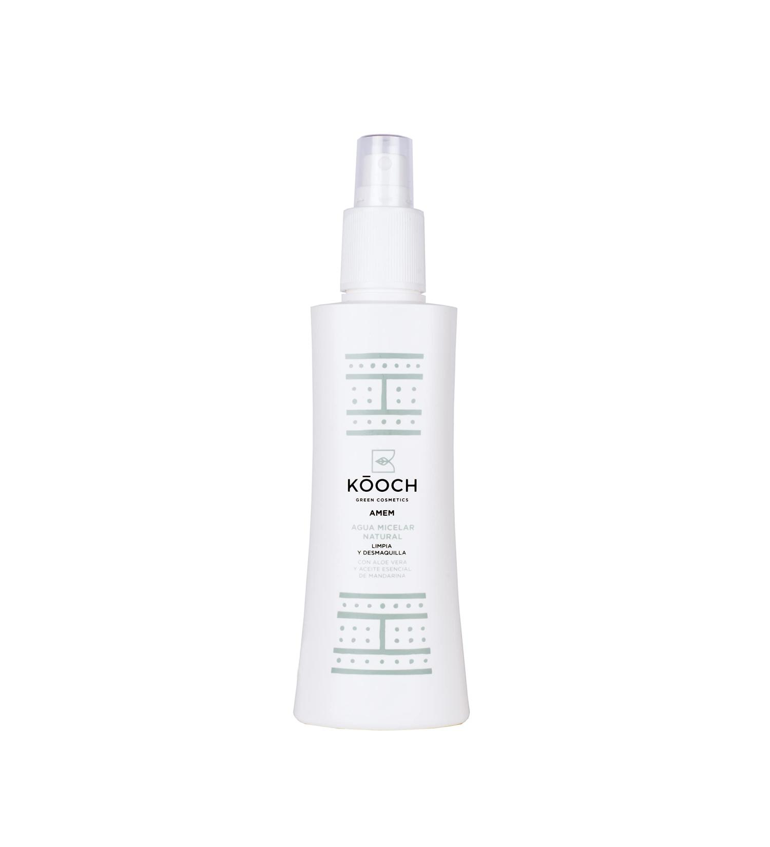 COOCH Vegan Natural Micellar Water 150ml - Organic Facial Cleanser with Mandarin & Aloe Vera Extract | Shop Now for International Shipping - Buy Online on GoSupps.com