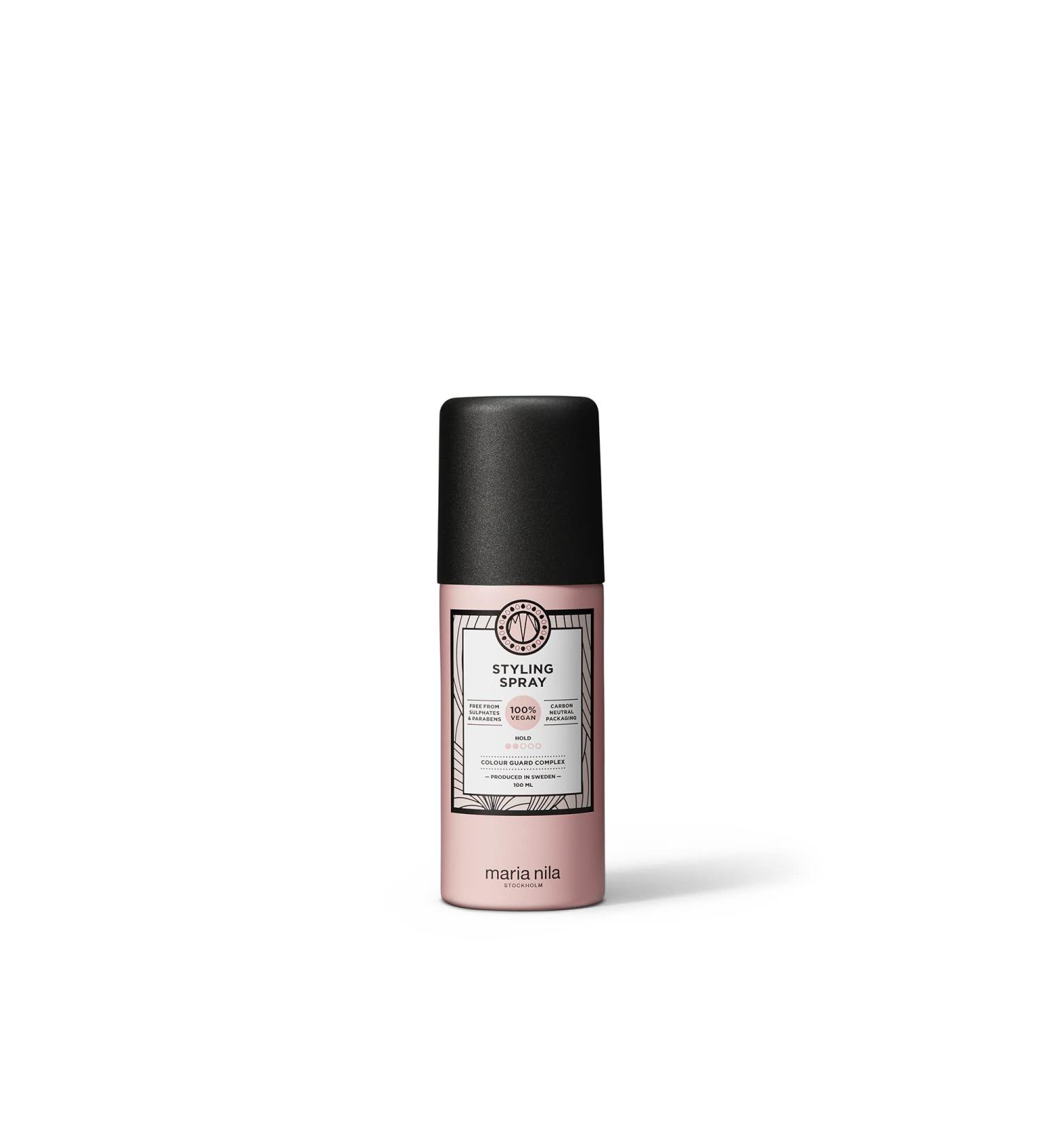 Maria Nila Styling Spray Hold 2/5 Reduces Frizz Antioxidant Preserves Hair Color 100% Vegan & Sulfate/Paraben free Styling Spray - Fl Oz 3.0 - Buy Online on GoSupps.com